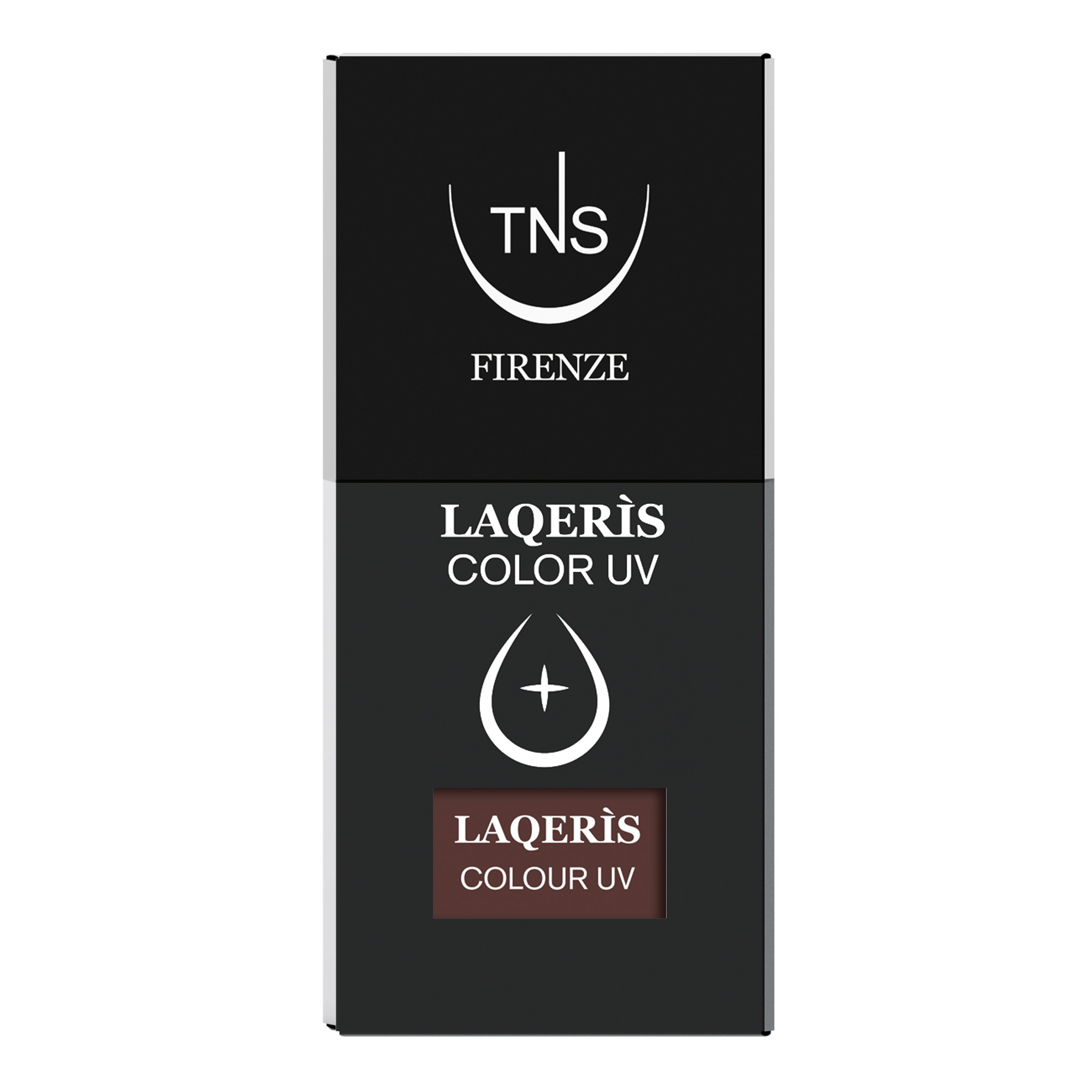 Vernis à ongles semi-permanent brun Avventura 10 ml Laqerìs TNS