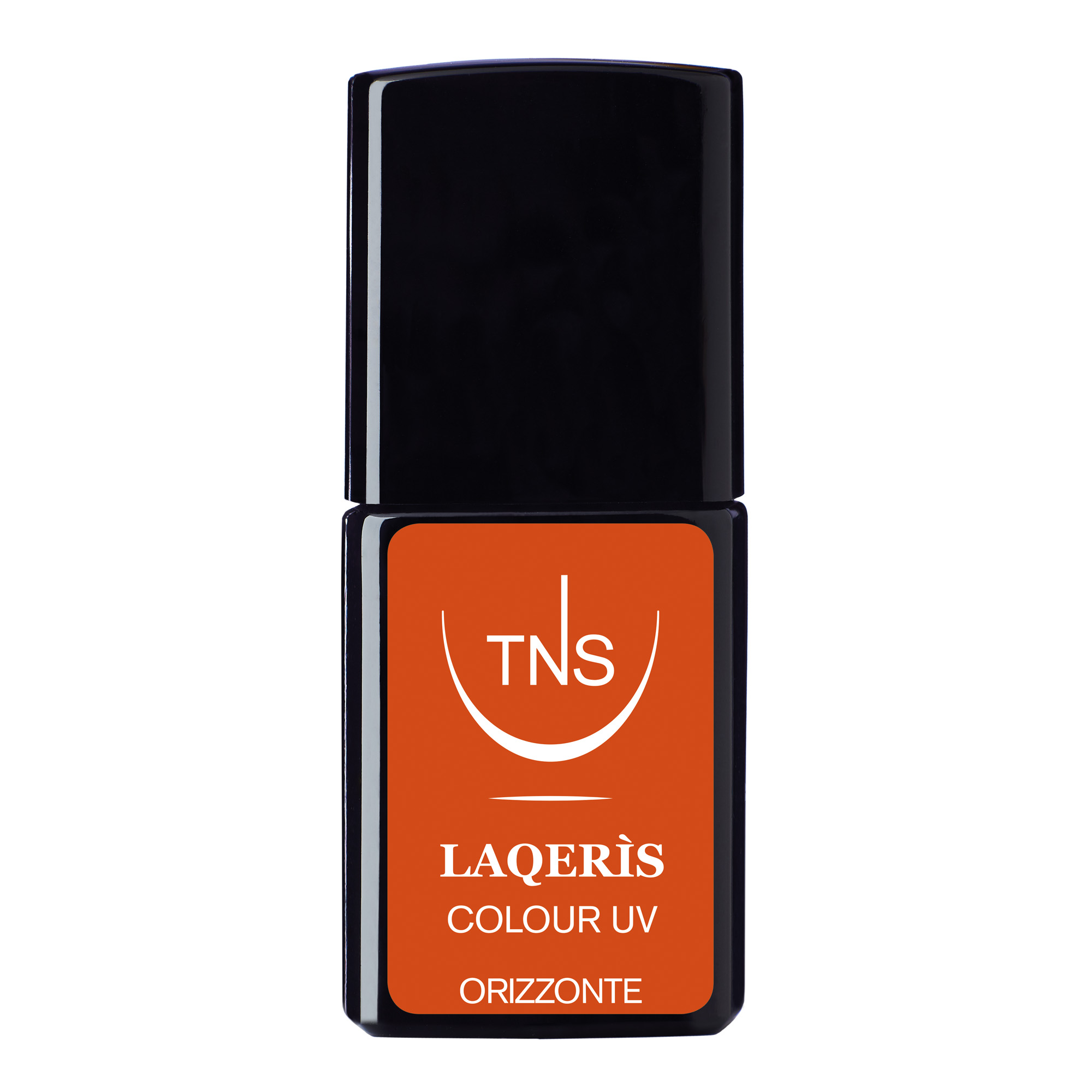 Semi-permanent nail polish dark orange Orizzonte 10 ml Laqerìs TNS