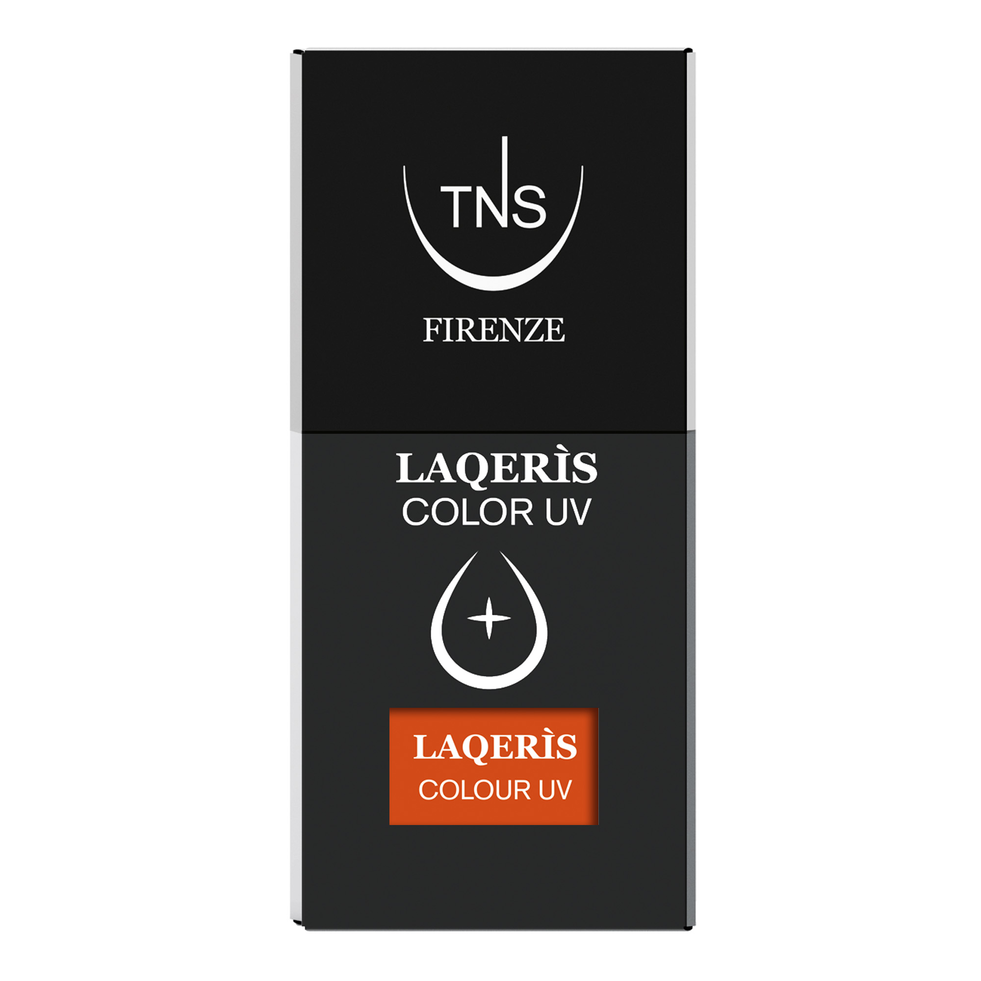 Vernis à ongles semi-permanent orange foncé Orizzonte 10 ml Laqerìs TNS