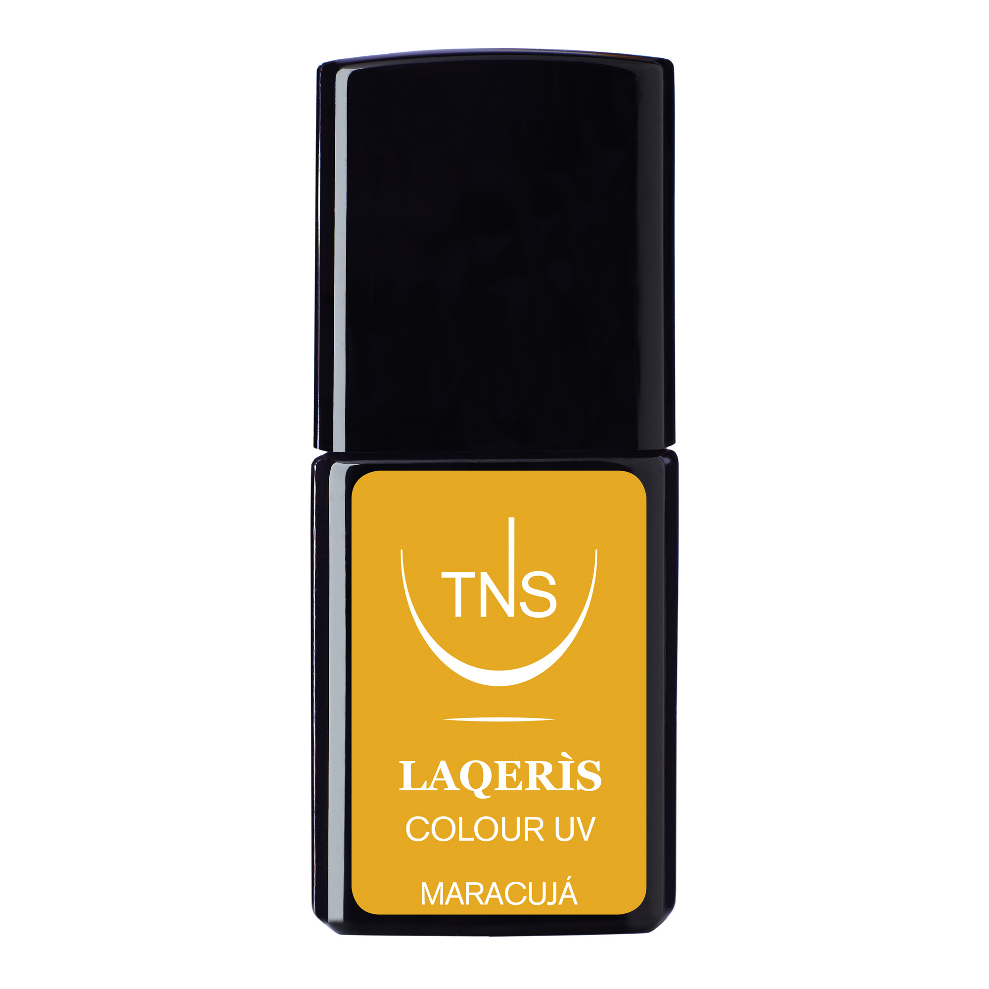 Semi-permanent nail polish yellow Maracuja 10 ml Laqerìs TNS
