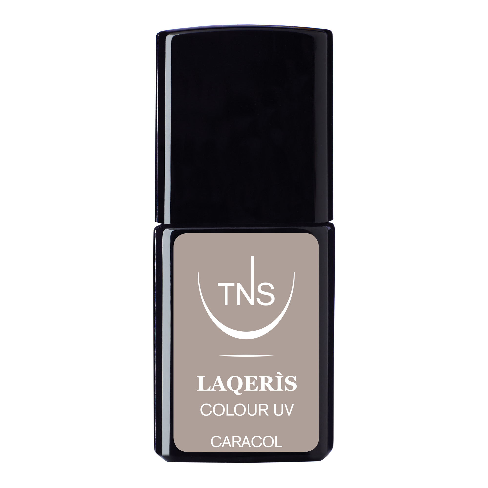 Semi-permanent nail polish pearl grey Caracol 10 ml Laqerìs TNS