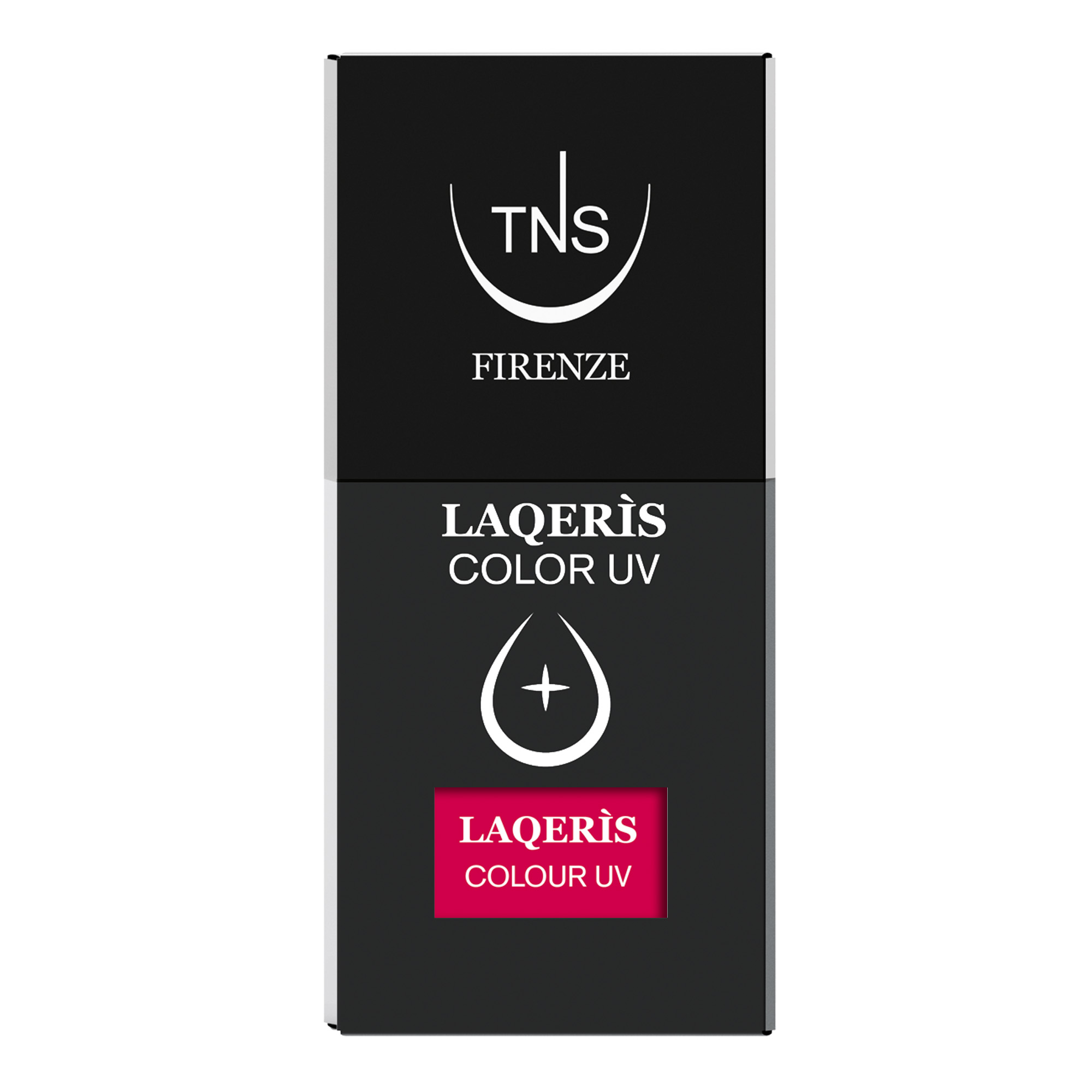 Semi-permanent nail polish fuchsia pink Alma 10 ml Laqerìs TNS