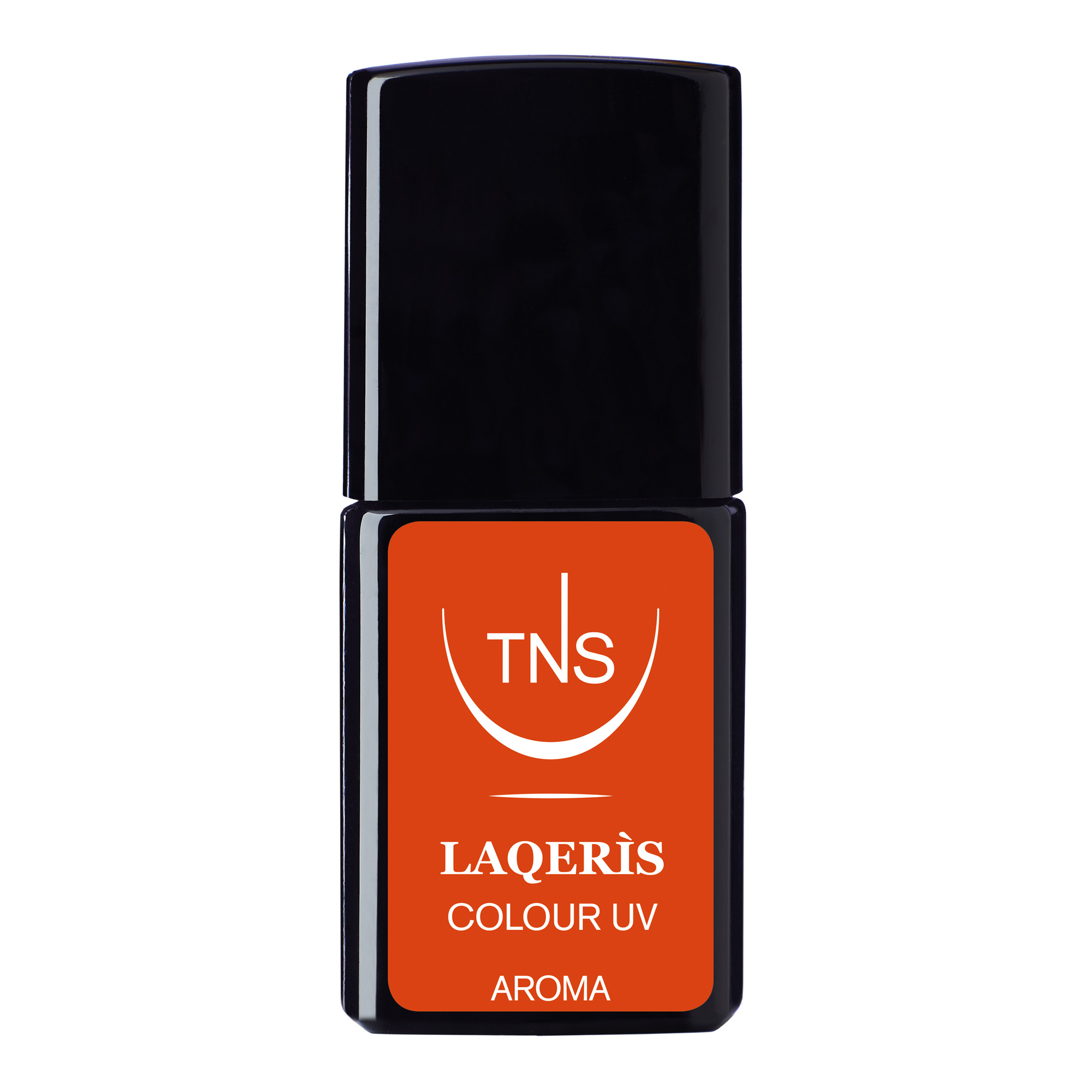 Semi-permanent nail polish orange Aroma 10 ml Laqerìs TNS