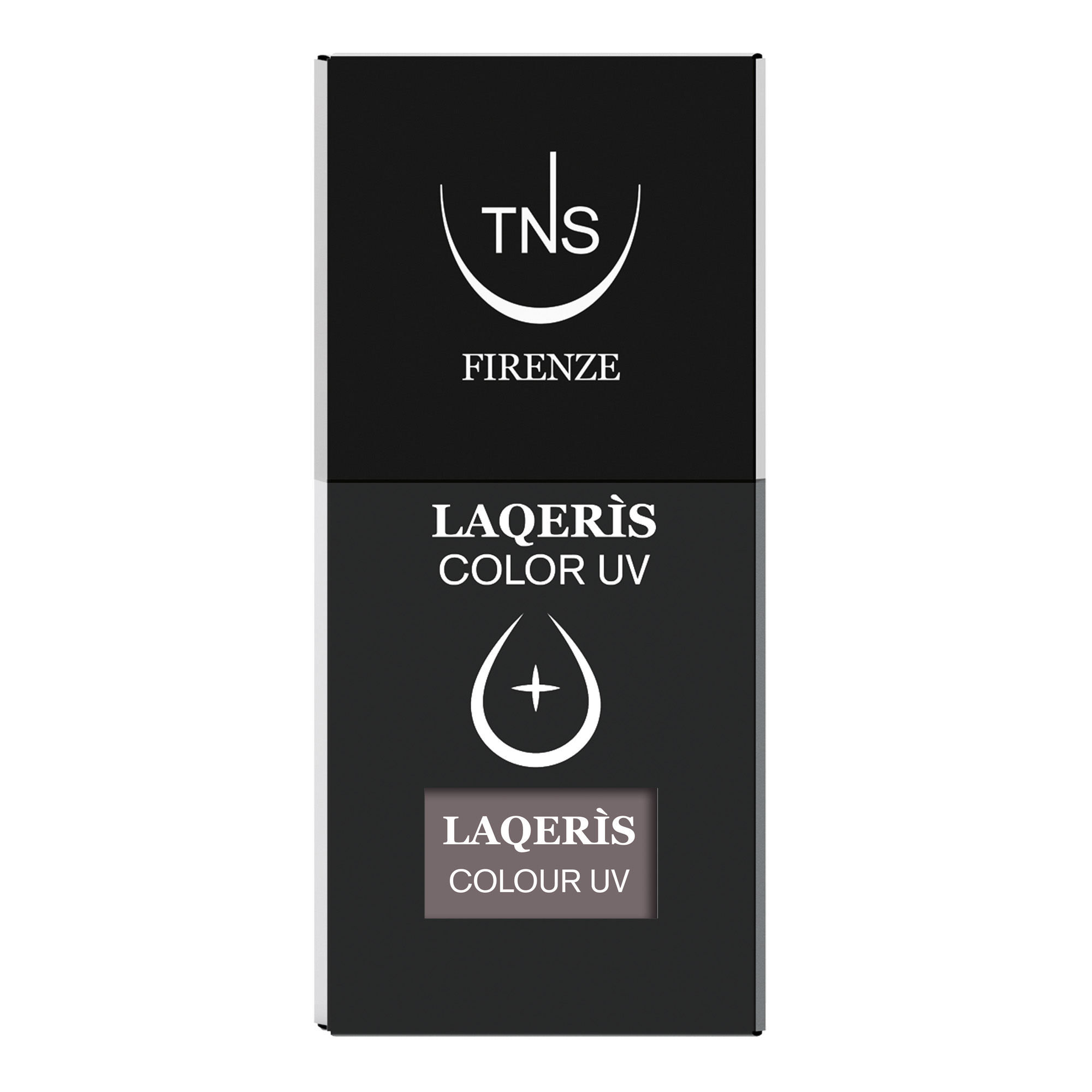 Semi-permanent nail polish light grey Chroma N.10 10 ml Laqerìs TNS