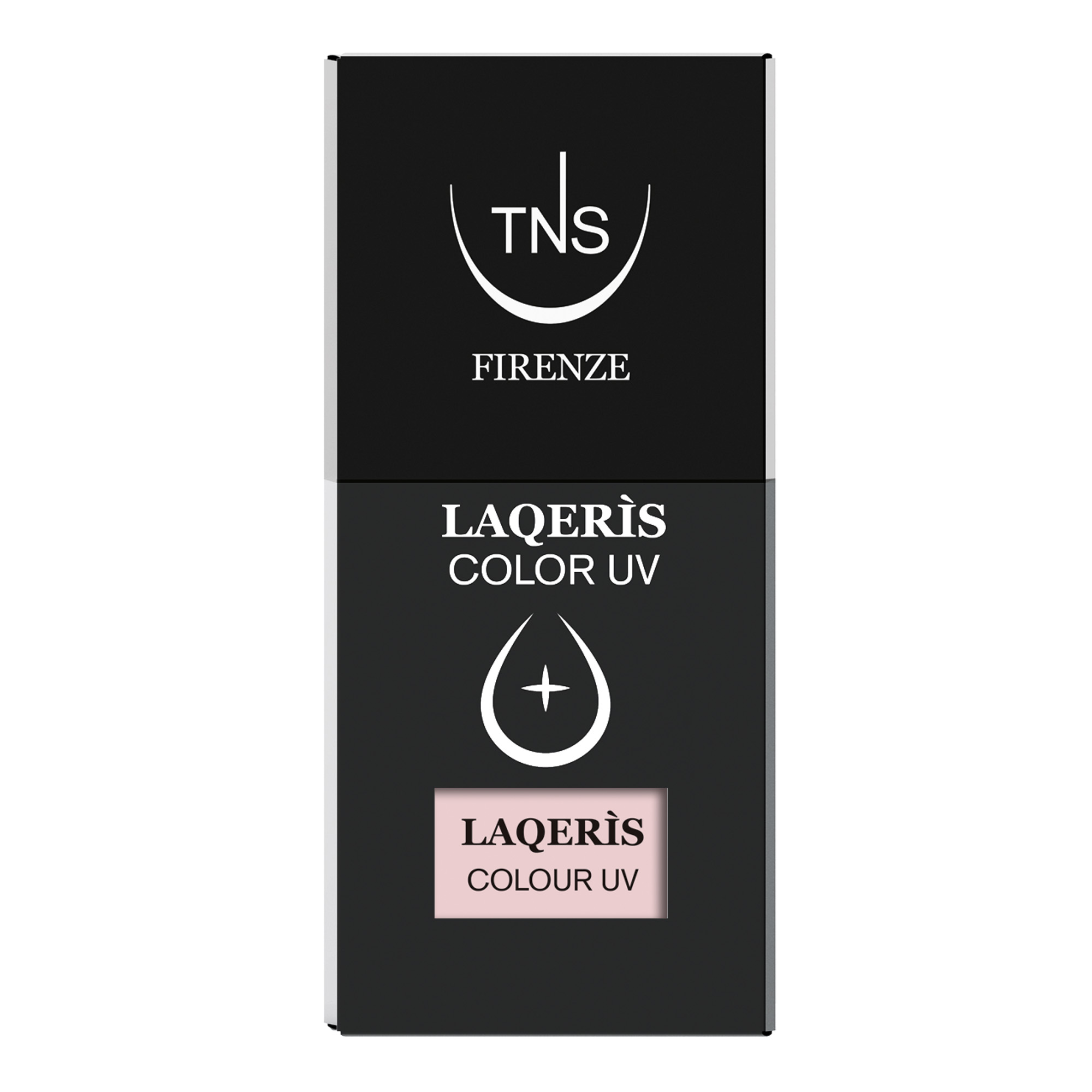 Semi-permanent nail polish light nude pink Pink Passion 10 ml Laqerìs TNS