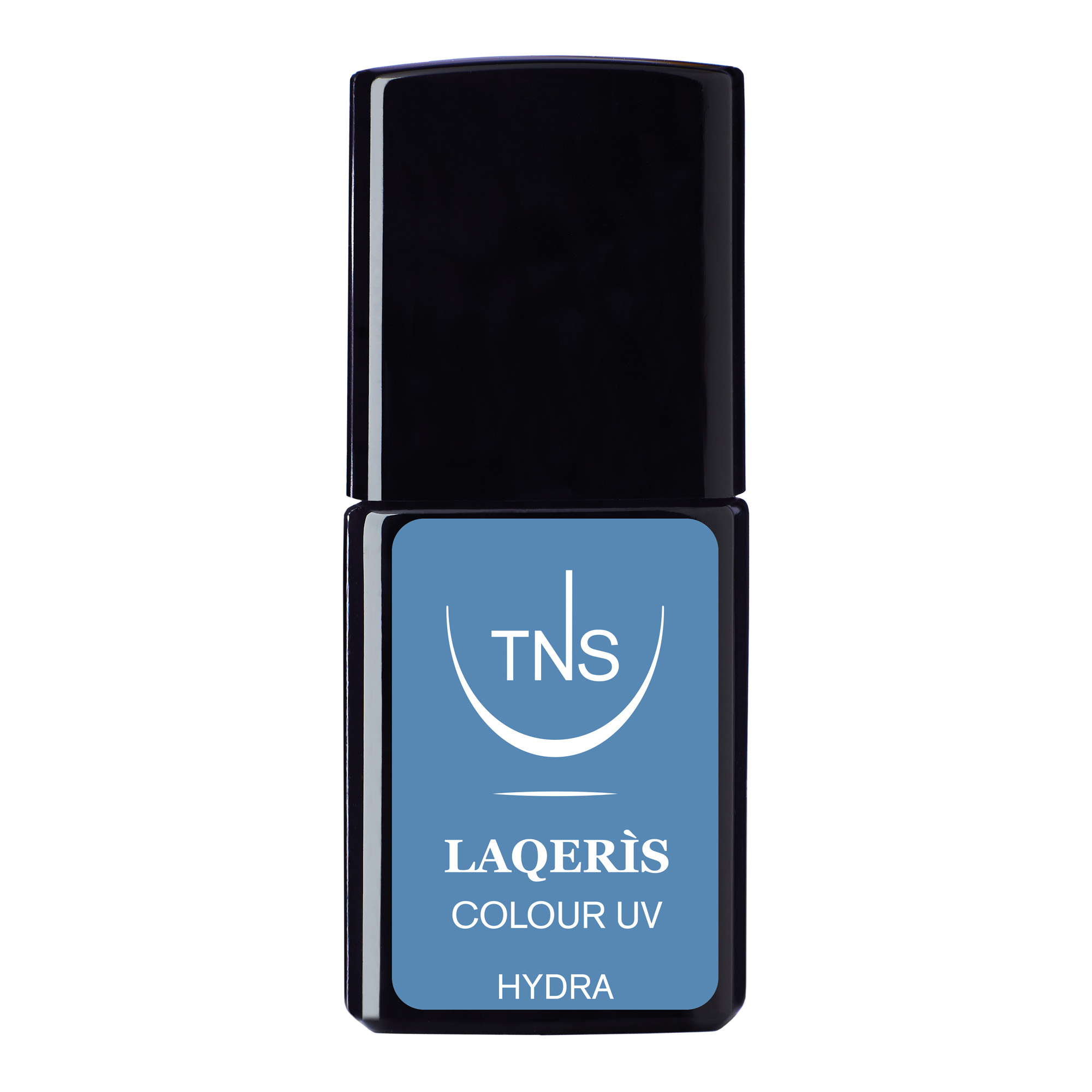 Semi-permanent nail polish powder blue Hydra 10 ml Laqerìs TNS