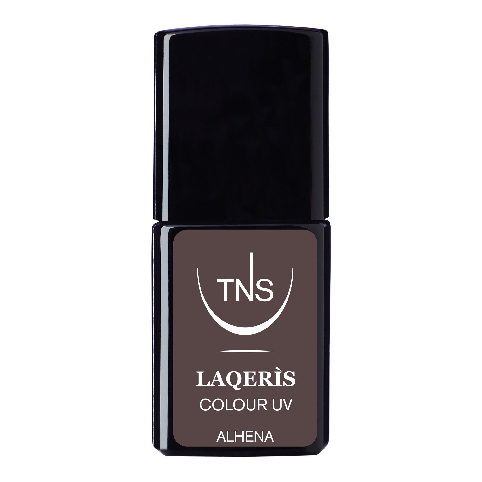 Alhena vernis à ongles semi-permanent brun boue 10 ml Laqerìs TNS