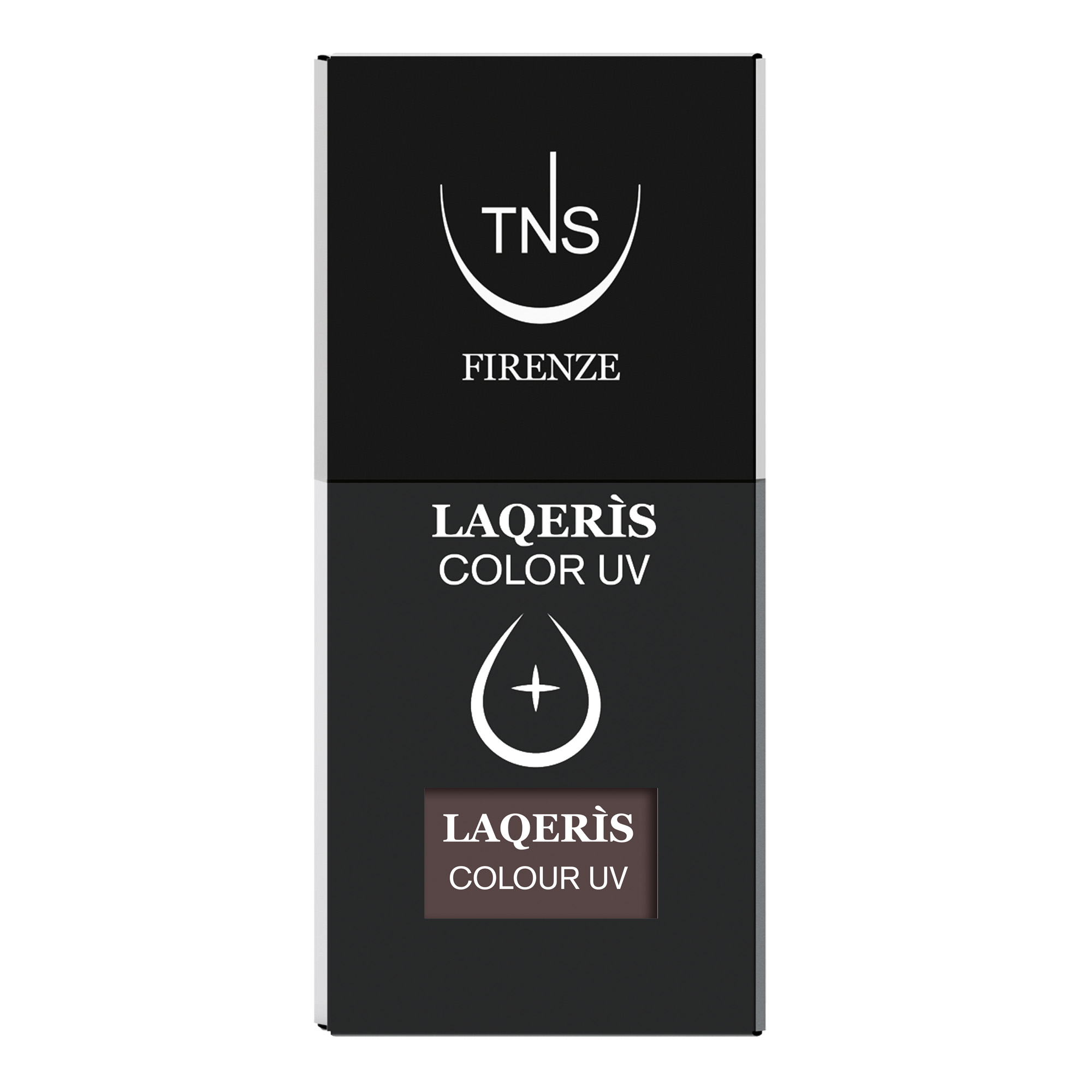 Alhena vernis à ongles semi-permanent brun boue 10 ml Laqerìs TNS