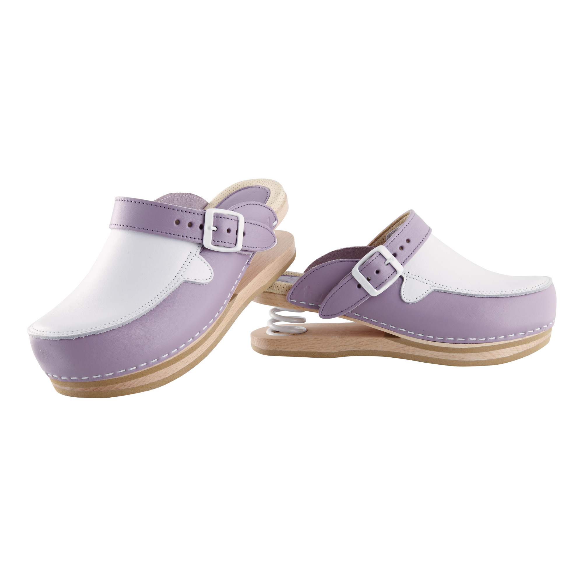 Relax clogs closed with lilac spring