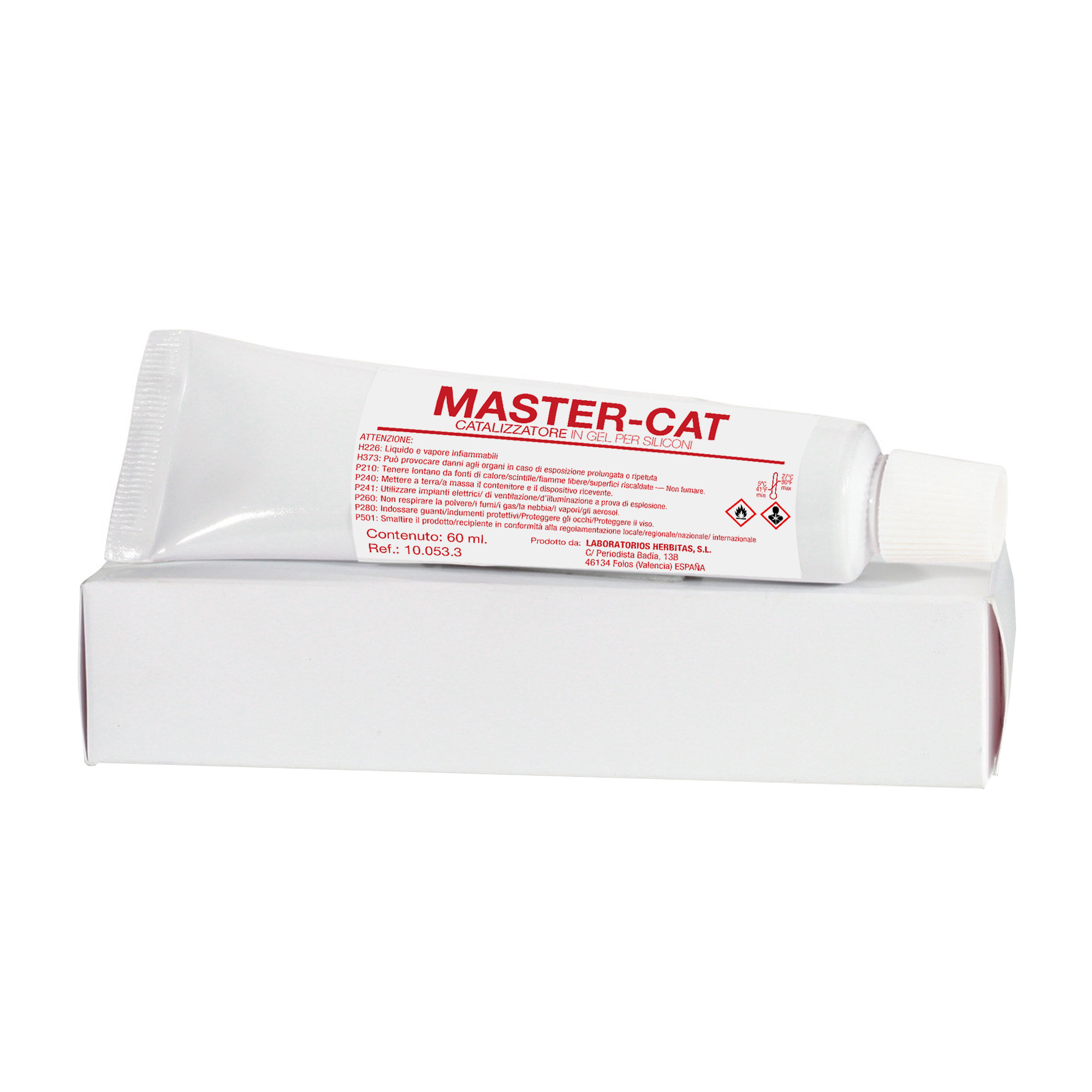Catalyseur Master Cat en gel 40 ml