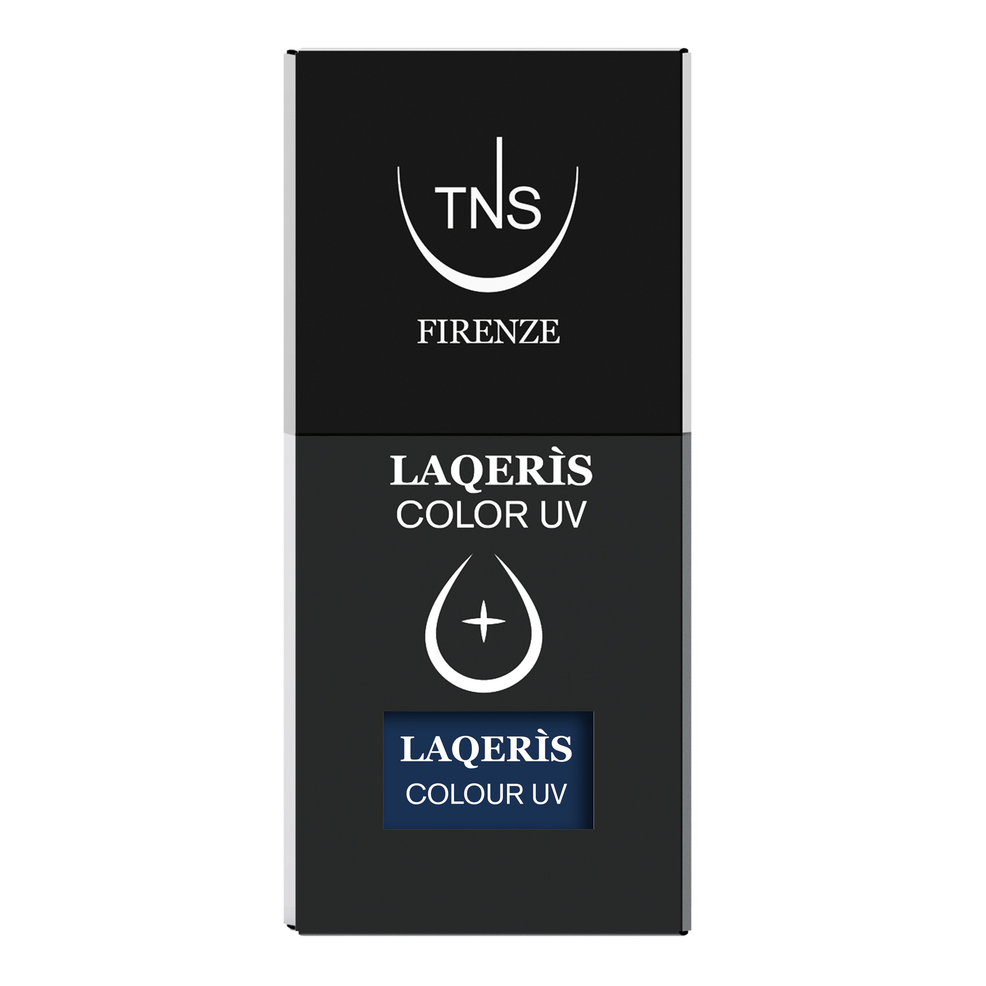 TNS Laqeris Panorama Semi-permanenter Nagellack denim dunkelblau 10 ml