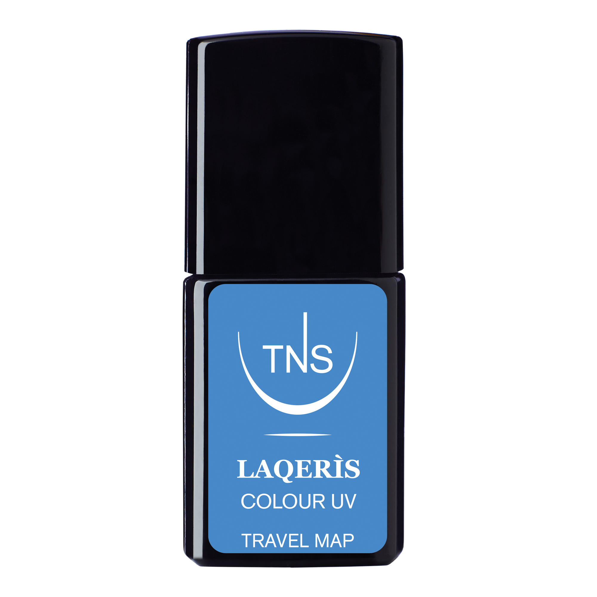 Smalto semipermanente azzurro Travel Map 10 ml Laqerìs TNS