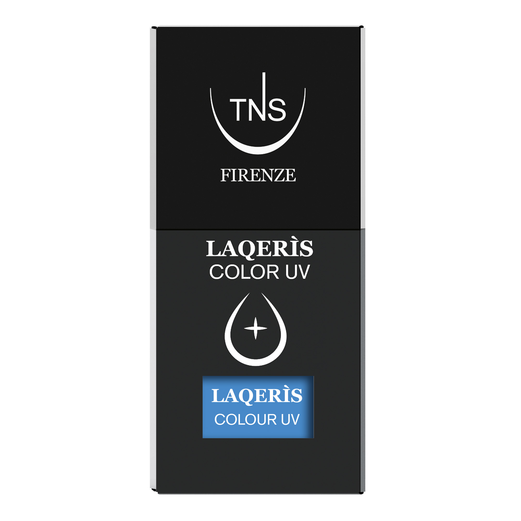 TNS Laqerìs Travel Map semi-permanenter Nagellack hellblau 10 ml