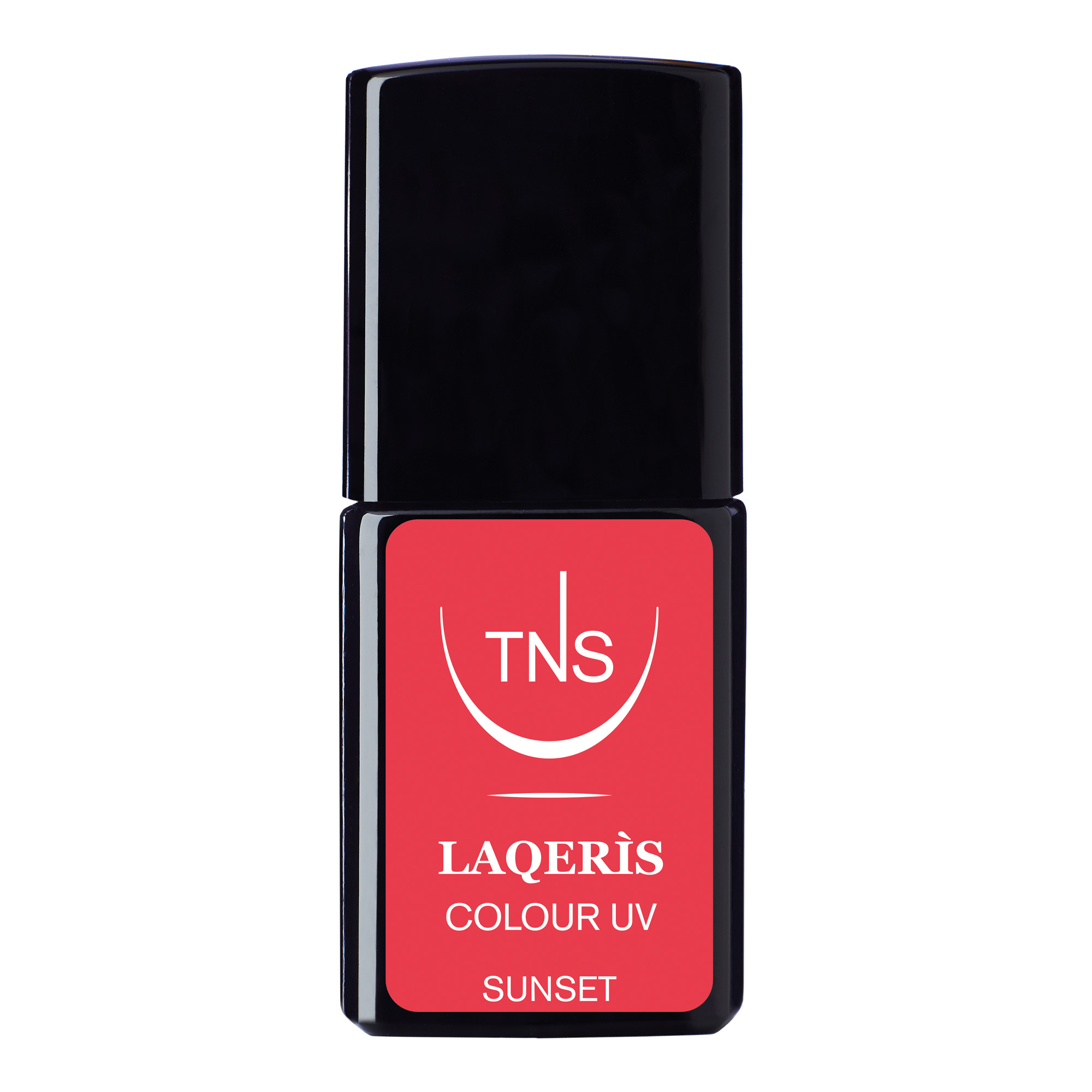 Vernis à ongles semi-permanent Sunset rose-orange 10 ml Laqerìs TNS