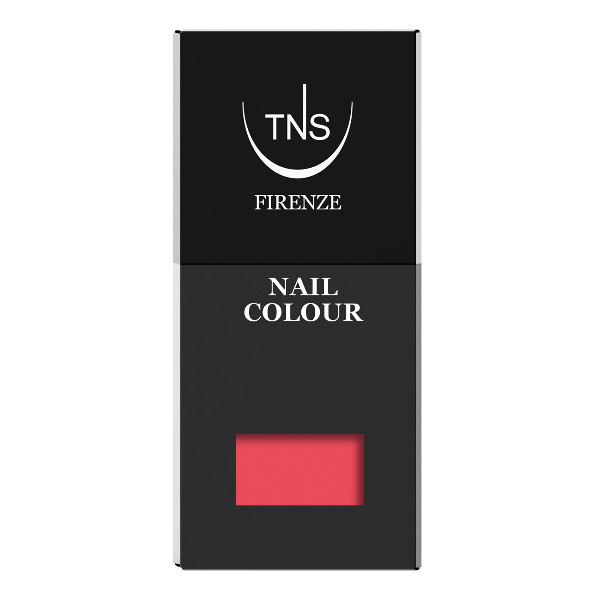 Nail polish Sunset pink orange 10 ml TNS