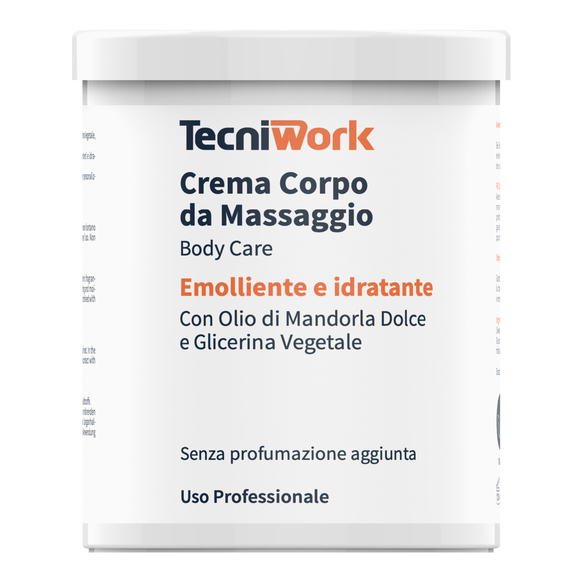 Crema corpo da massaggio emolliente e idratante 900 ml