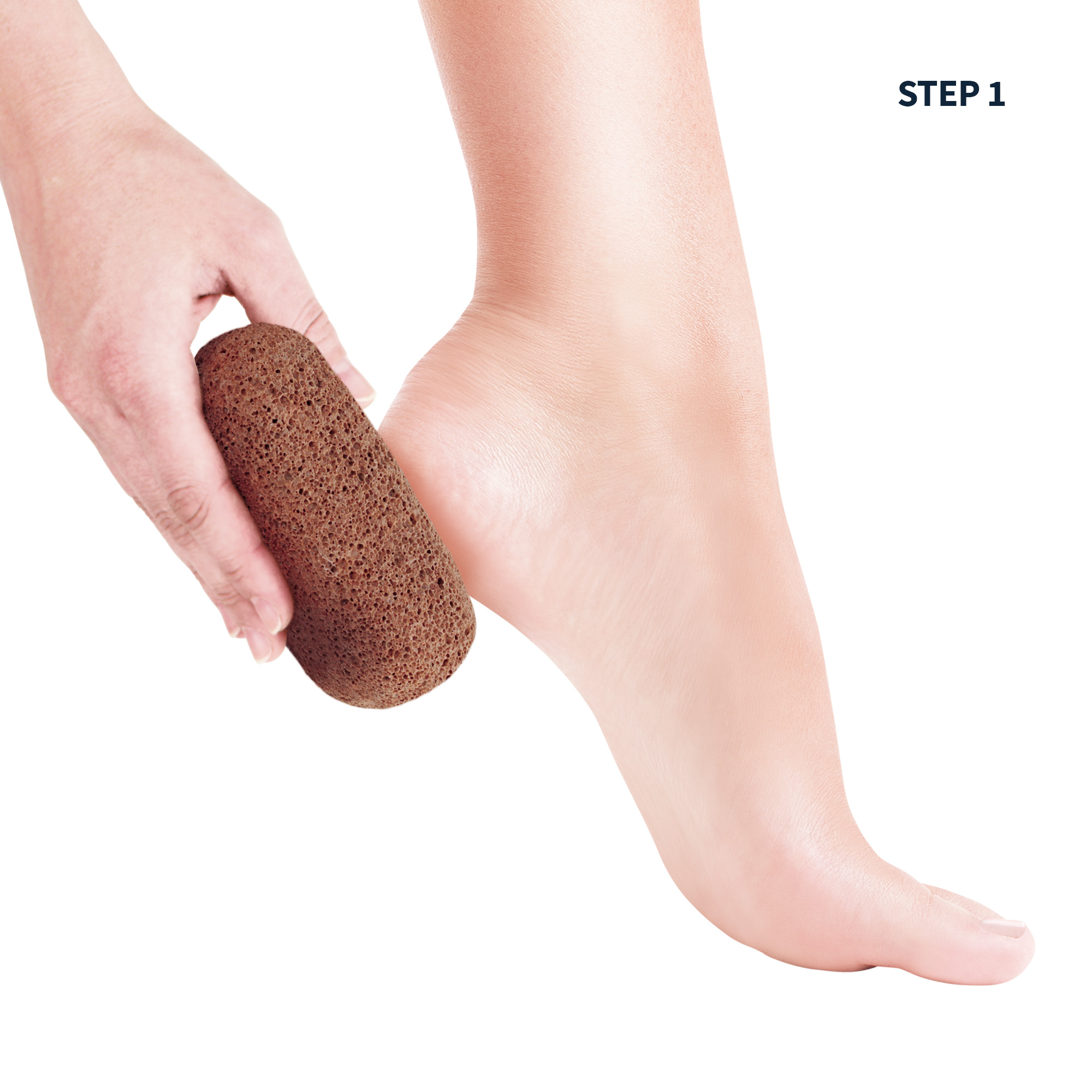 Callusmed Forte crème pour les pieds et pierre abrasive Kit complet anti-callosité 2 pc