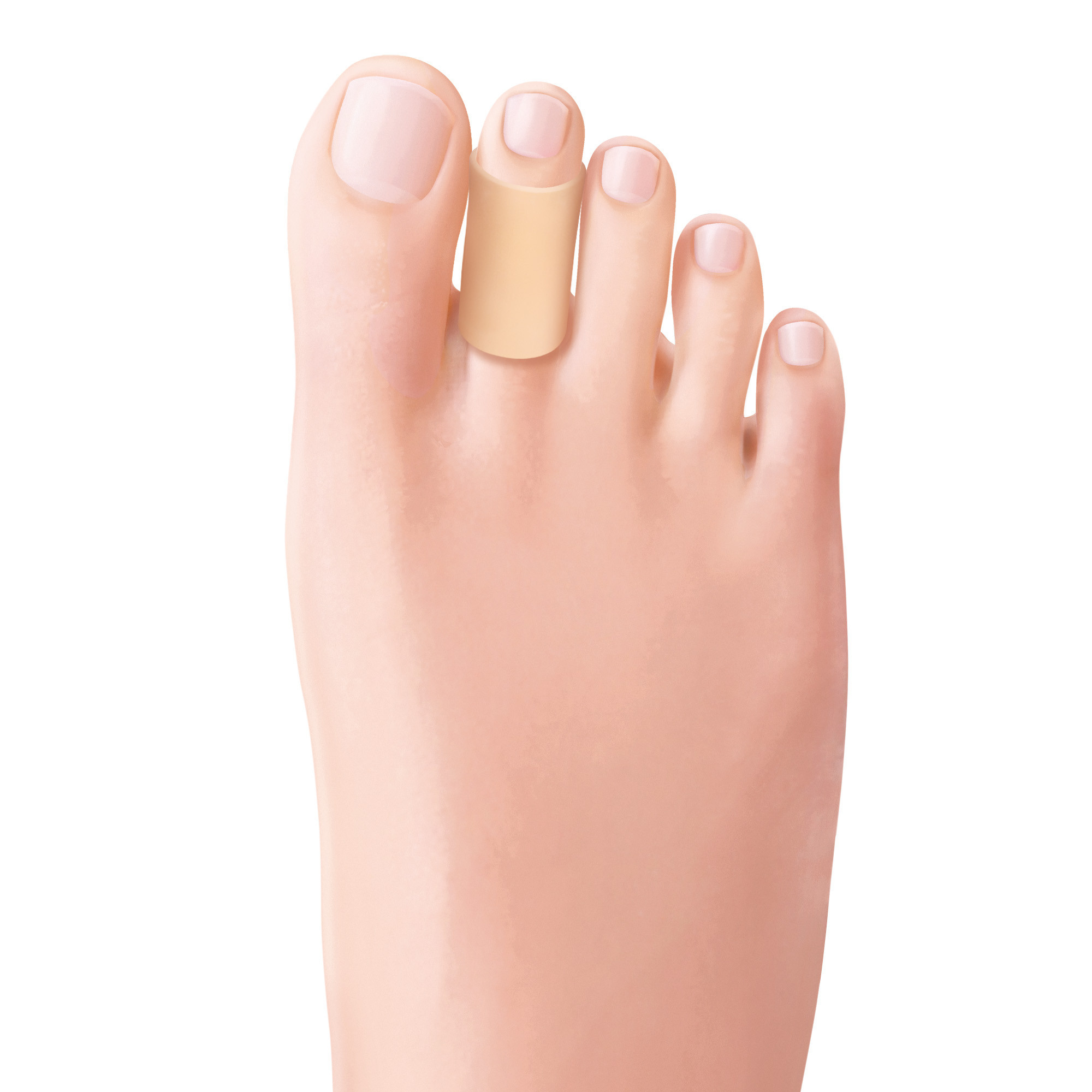 Tecniwork Polymer Gel tubular toe band Bio-Skin 1 pc
