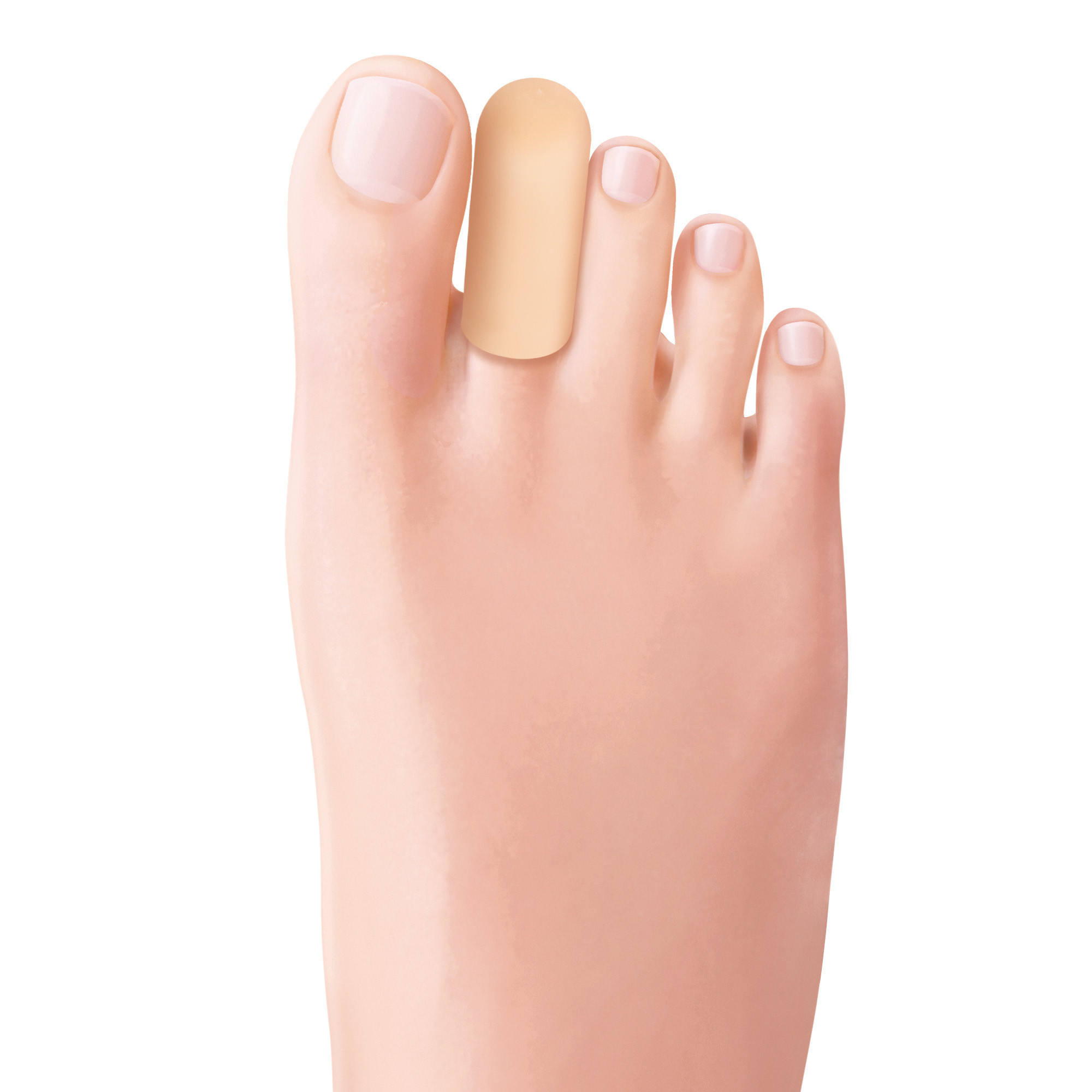 Tecniwork Polymer Gel toe cap flesh-colour Bio-Skin 1 pc