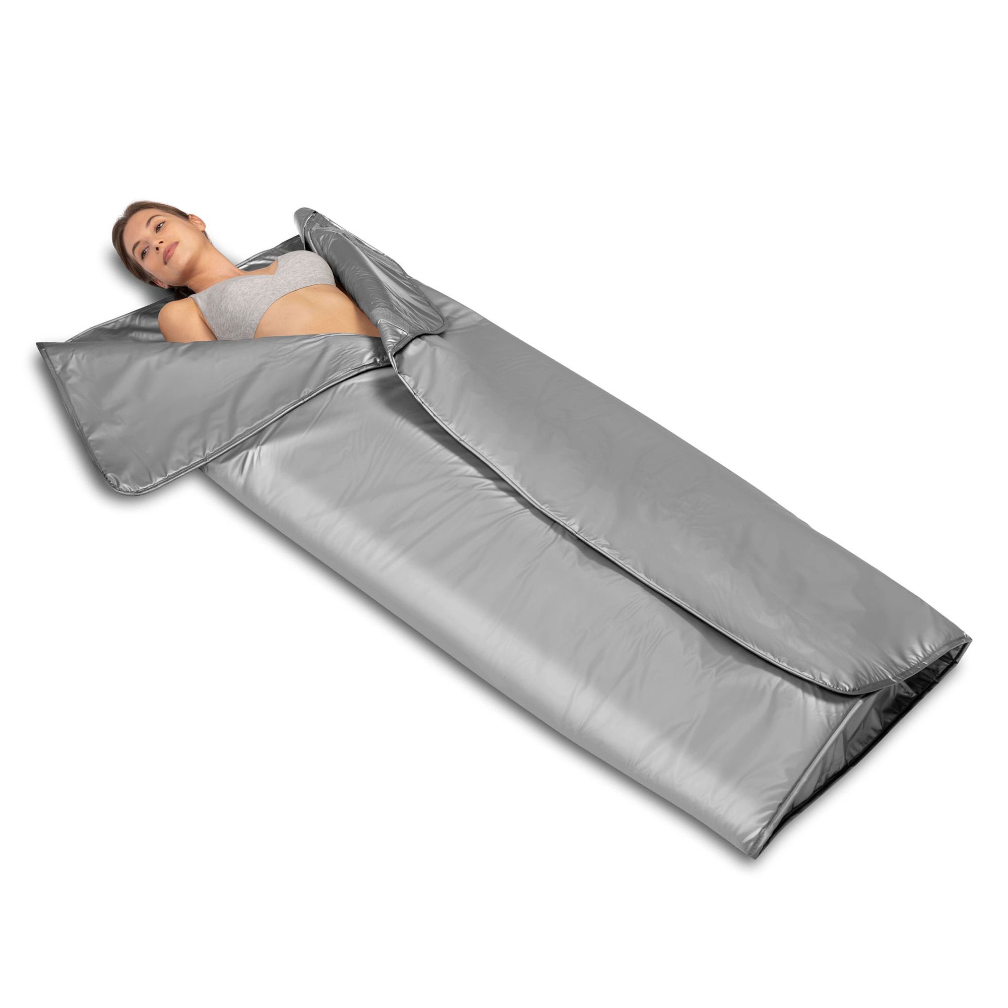 Electrosauna Comfort Plus Silver avec contrôle de la température dans 3 zones avec commande numérique