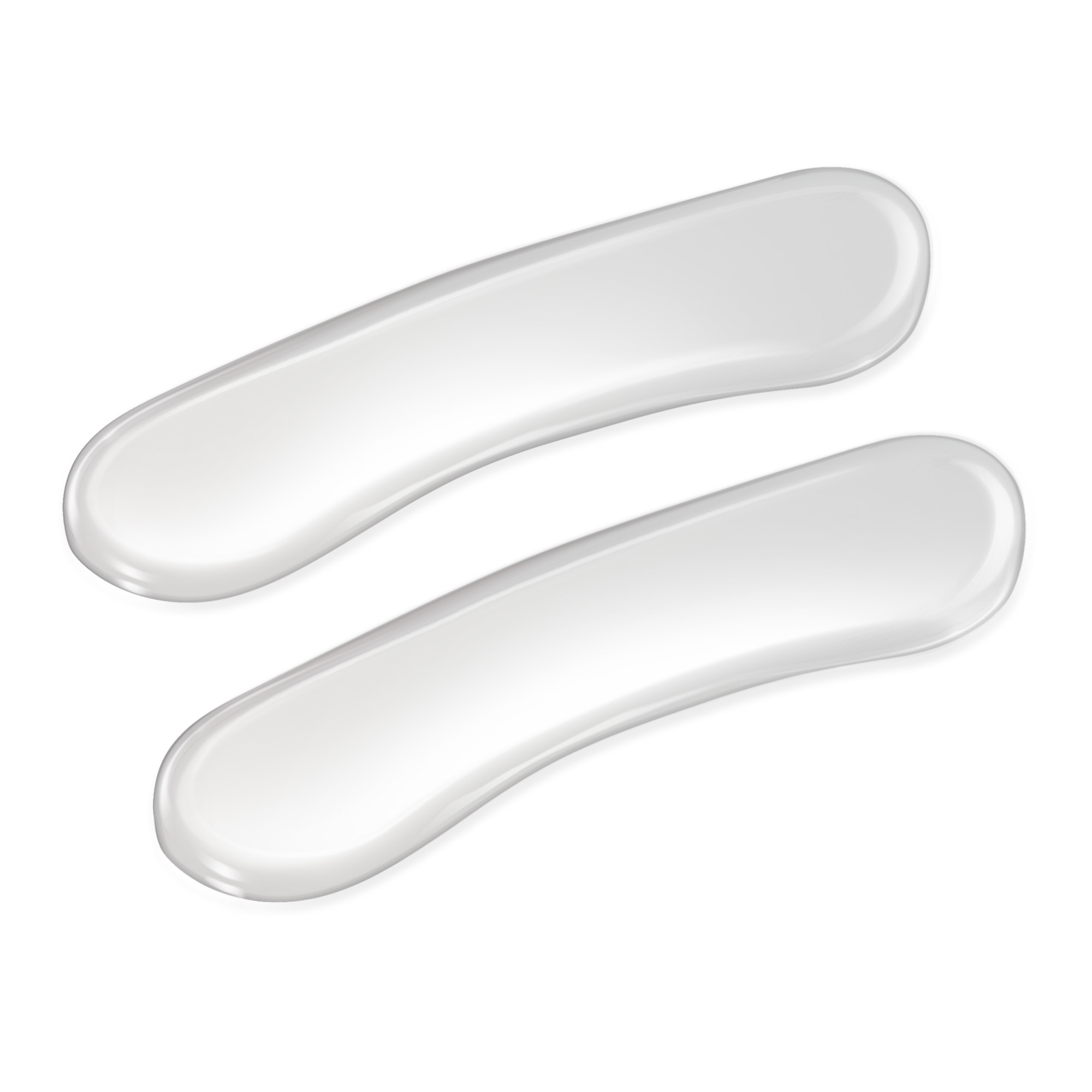 Invisible transparent gel heel protection  1 pair