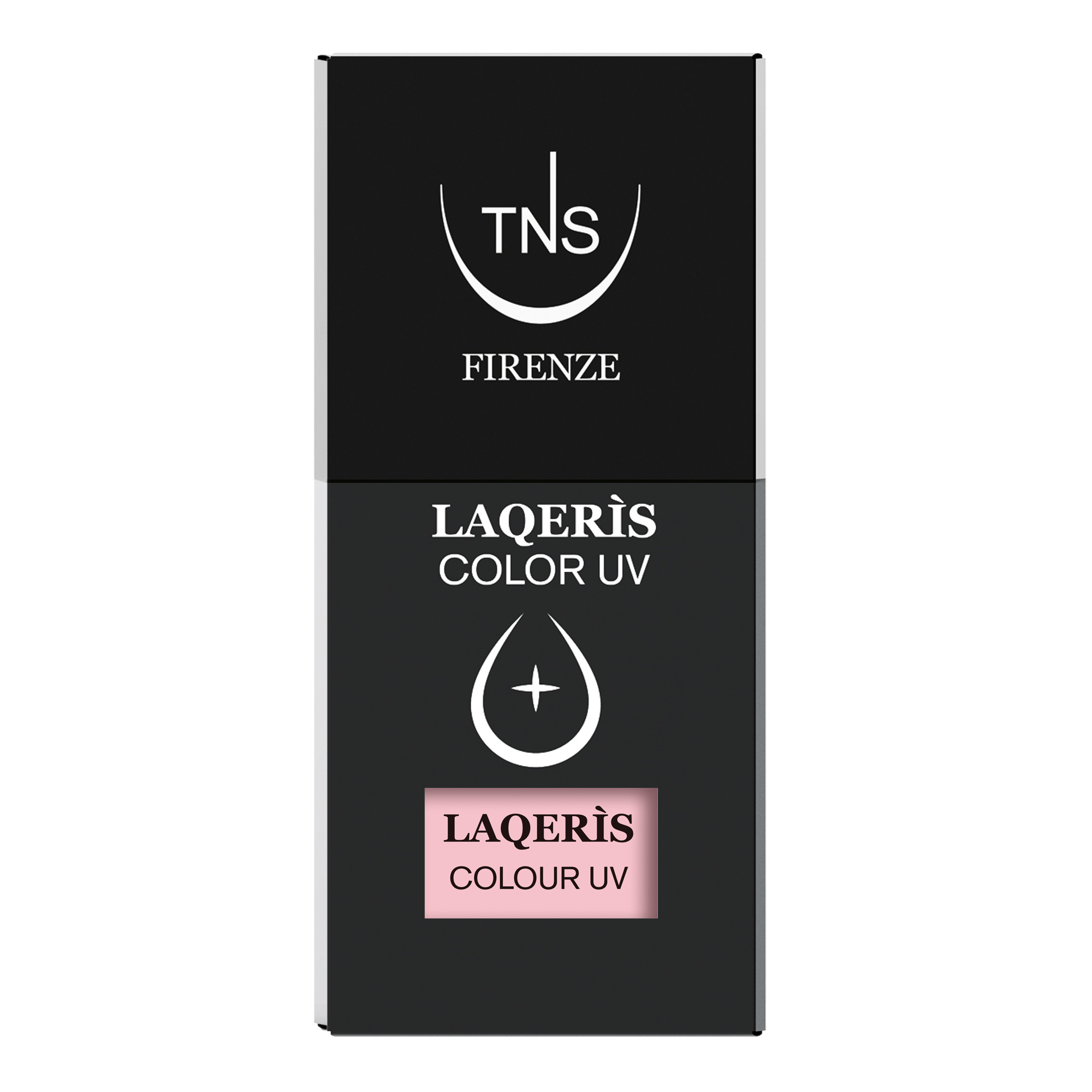 Vernis à ongles semi-permanent rose nude Bourbon 10 ml Laqerìs TNS