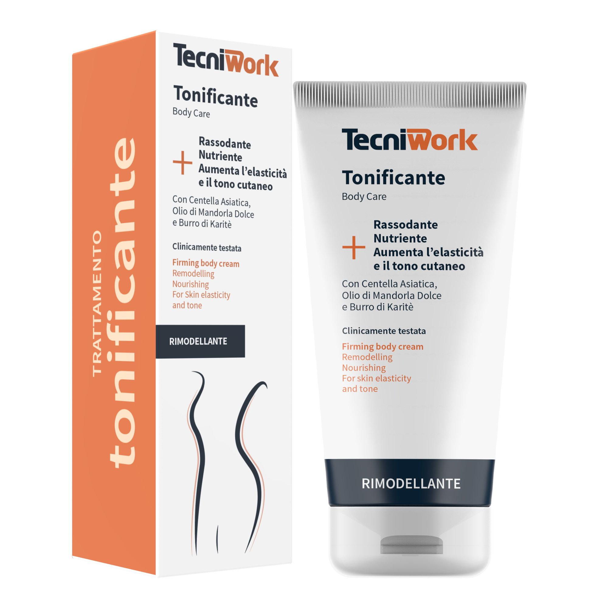 Trattamenti cosmetici creme corpo Tecniwork espositore 12 pz