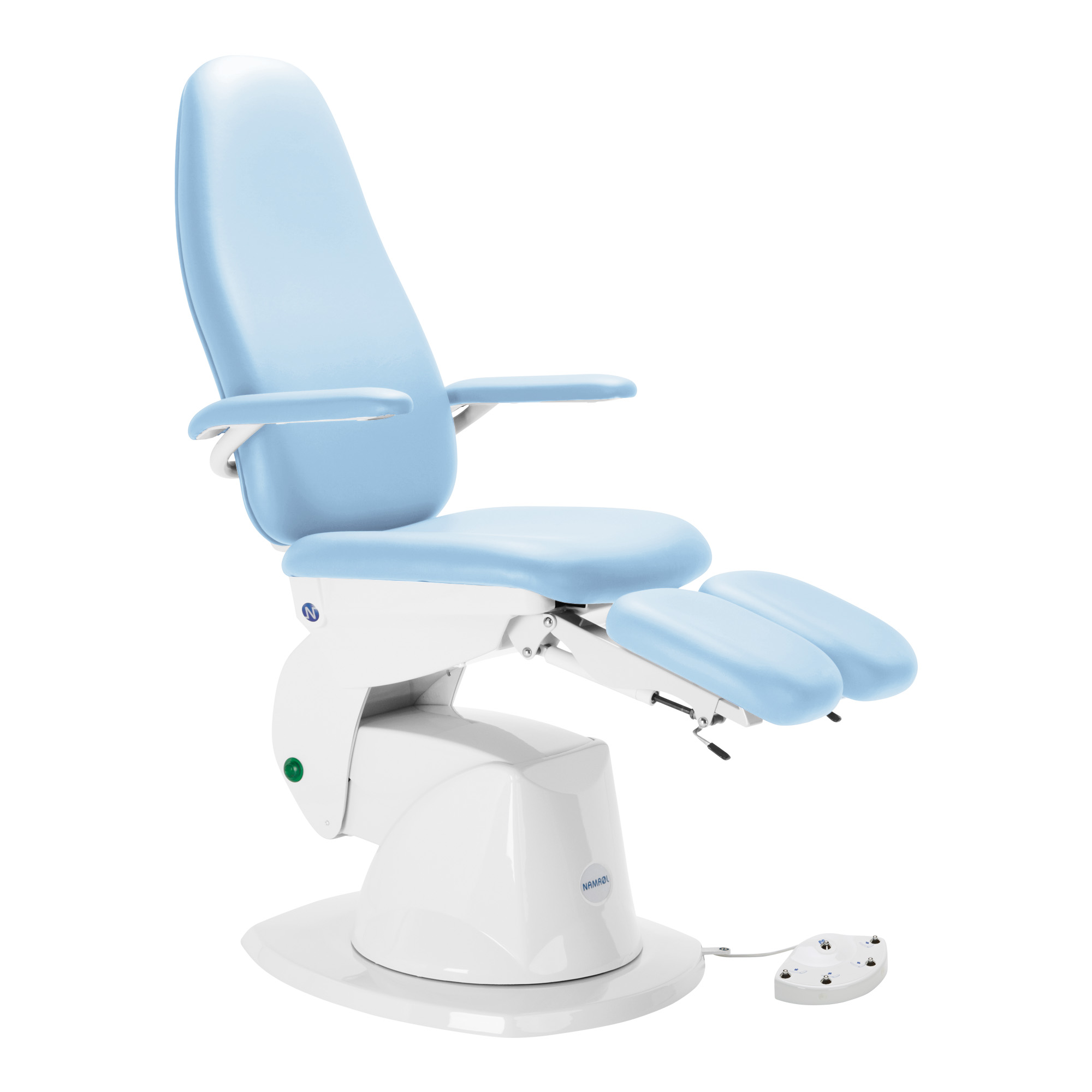 Sillón eléctrico con 2 motores Delta Plus Azul cielo