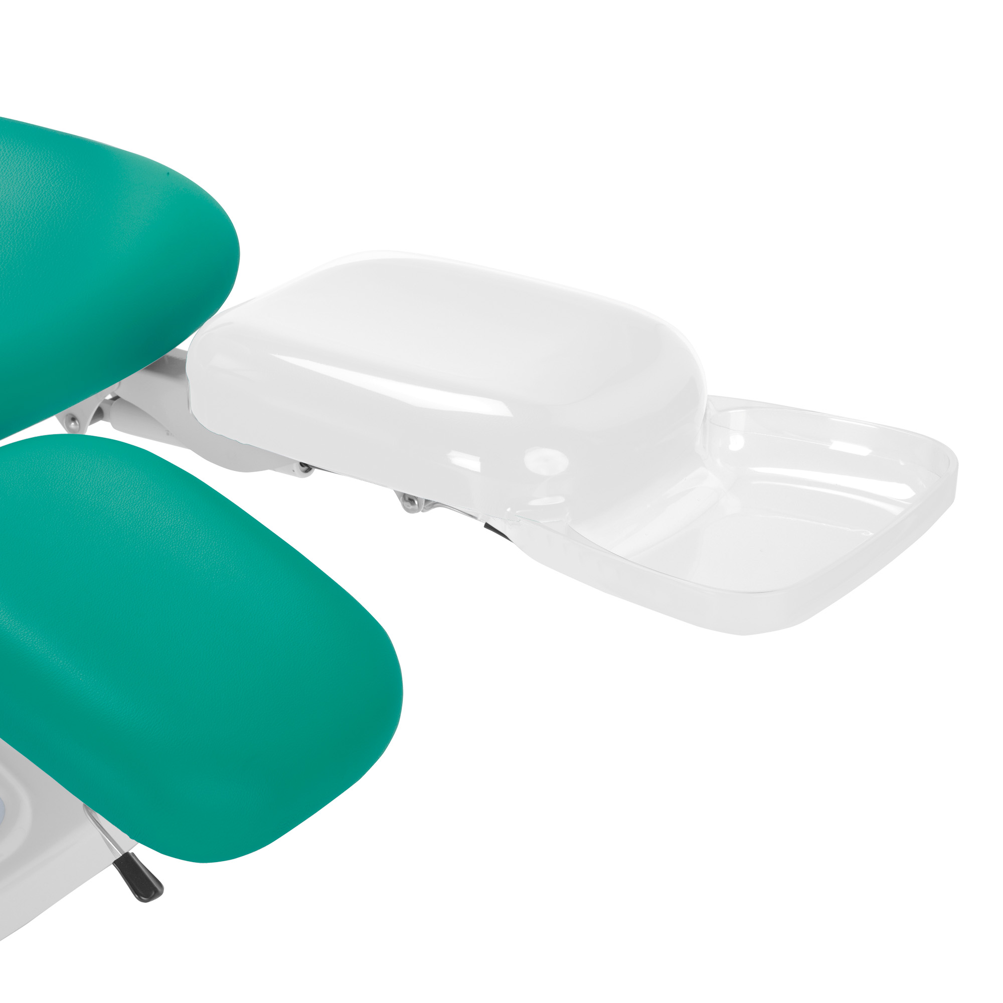 Beinabdeckungen aus Polycarbonat mit Abfallsammelschale für Beta, Delta und Omega Stühle 1 Paar