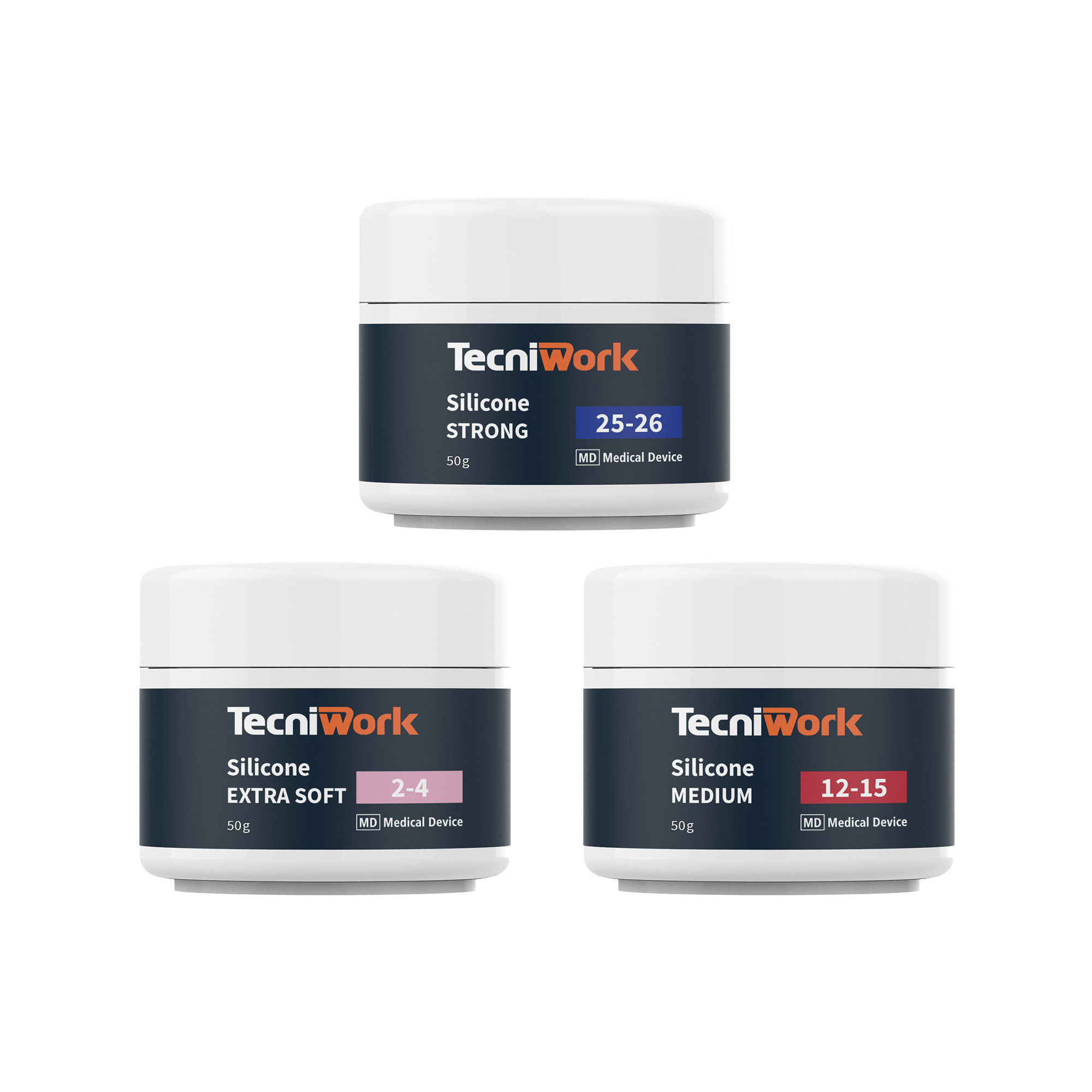 Discovery Kit pour tester les silicones Tecniwork 4 pcs.