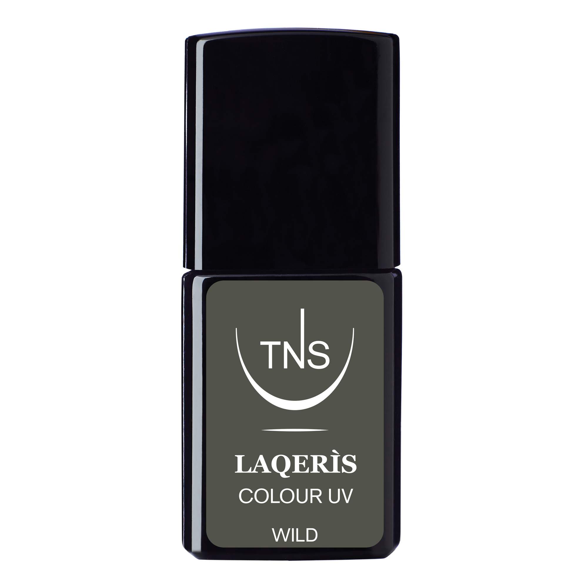 Vernis à ongles semi-permanent Wild vert foncé 10 ml Laqerìs TNS