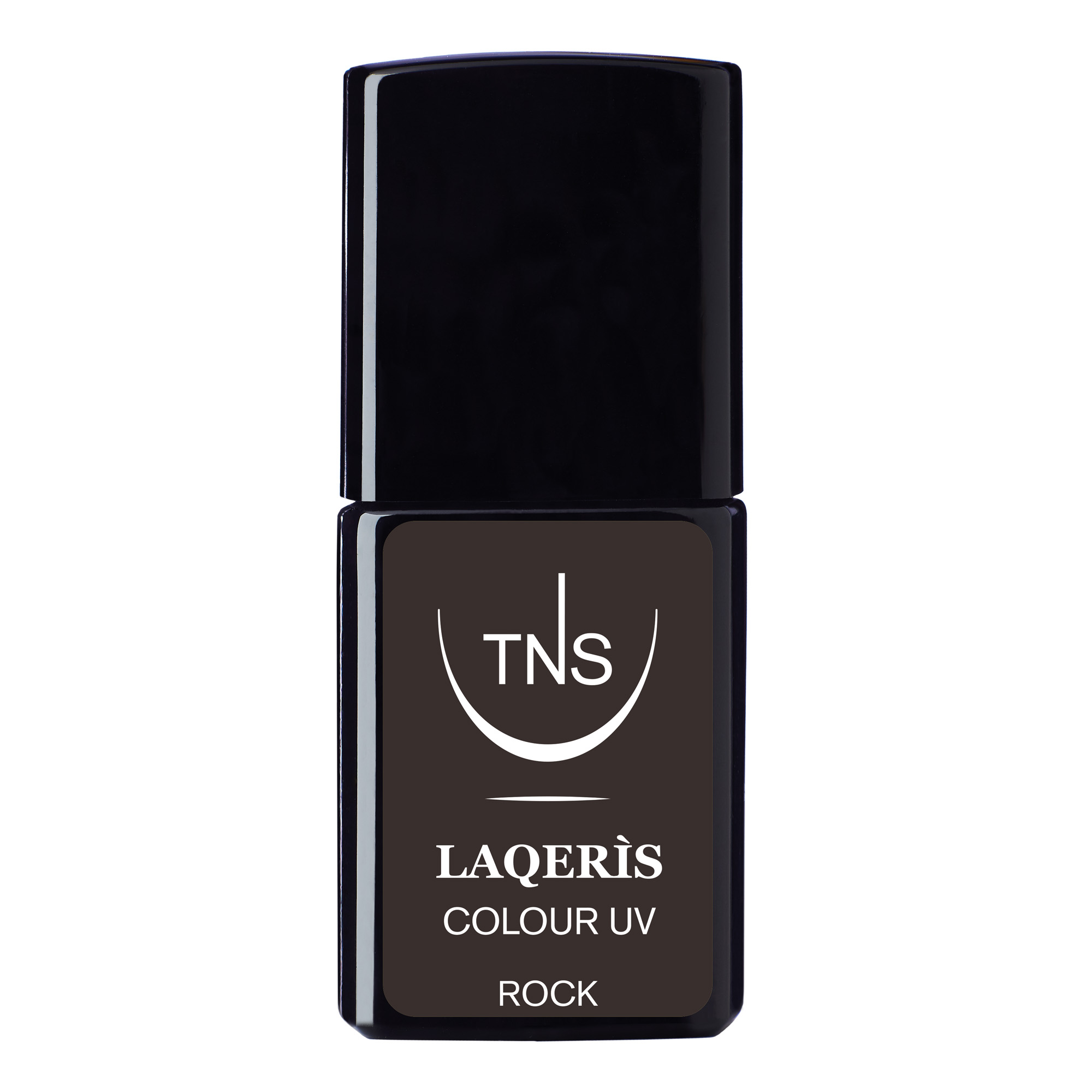 Semi-permanenter Nagellack dunkelbraun Rock 10 ml Laqerìs TNS