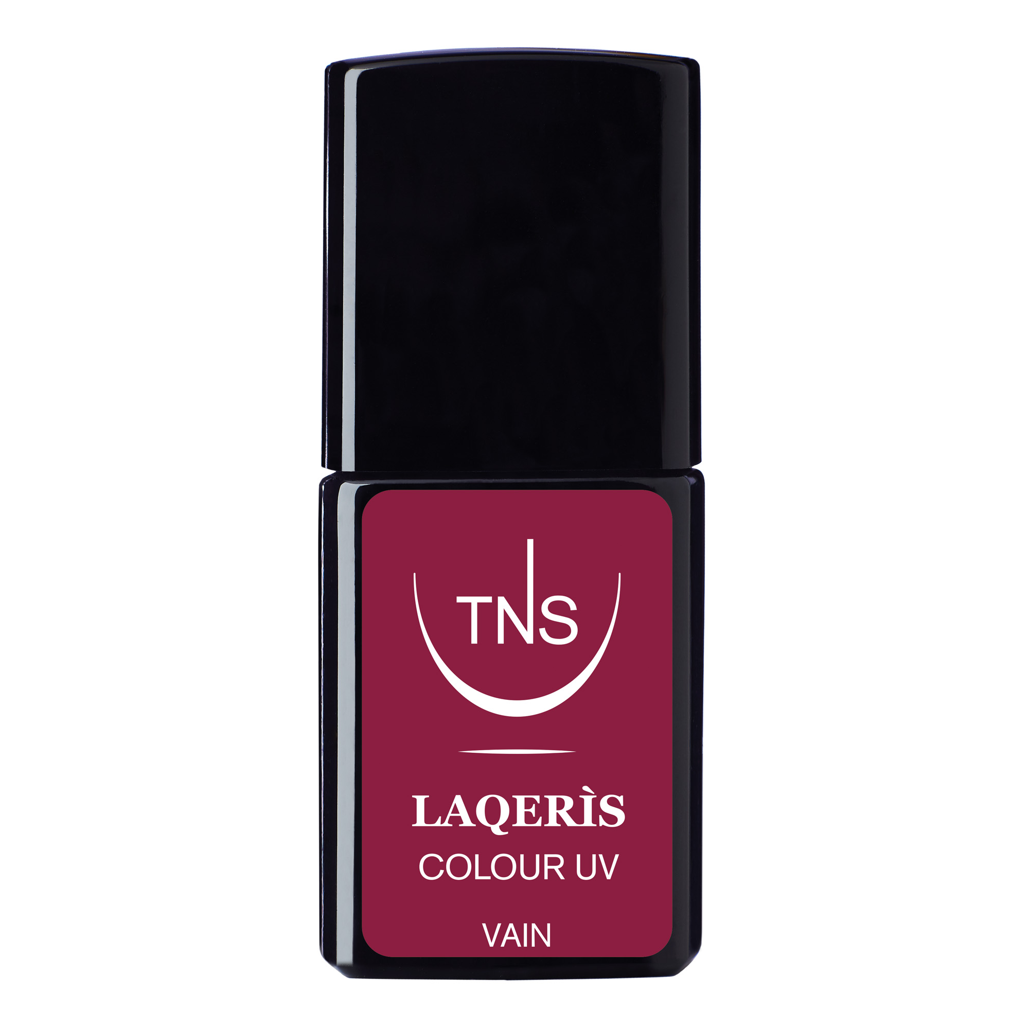 Semi-permanenter Nagellack Vain bordeaux-rot 10 ml Laqerìs TNS