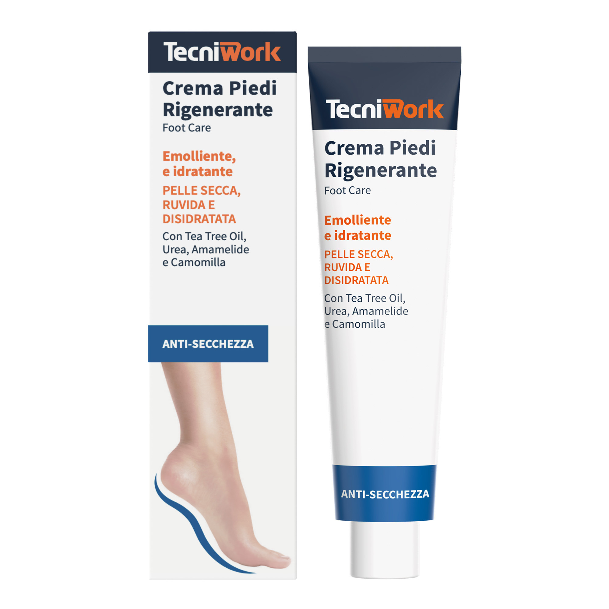 Cofanetto Christmas Beauty Gift con Crema e Maschera piedi e Raspa Tecniwork