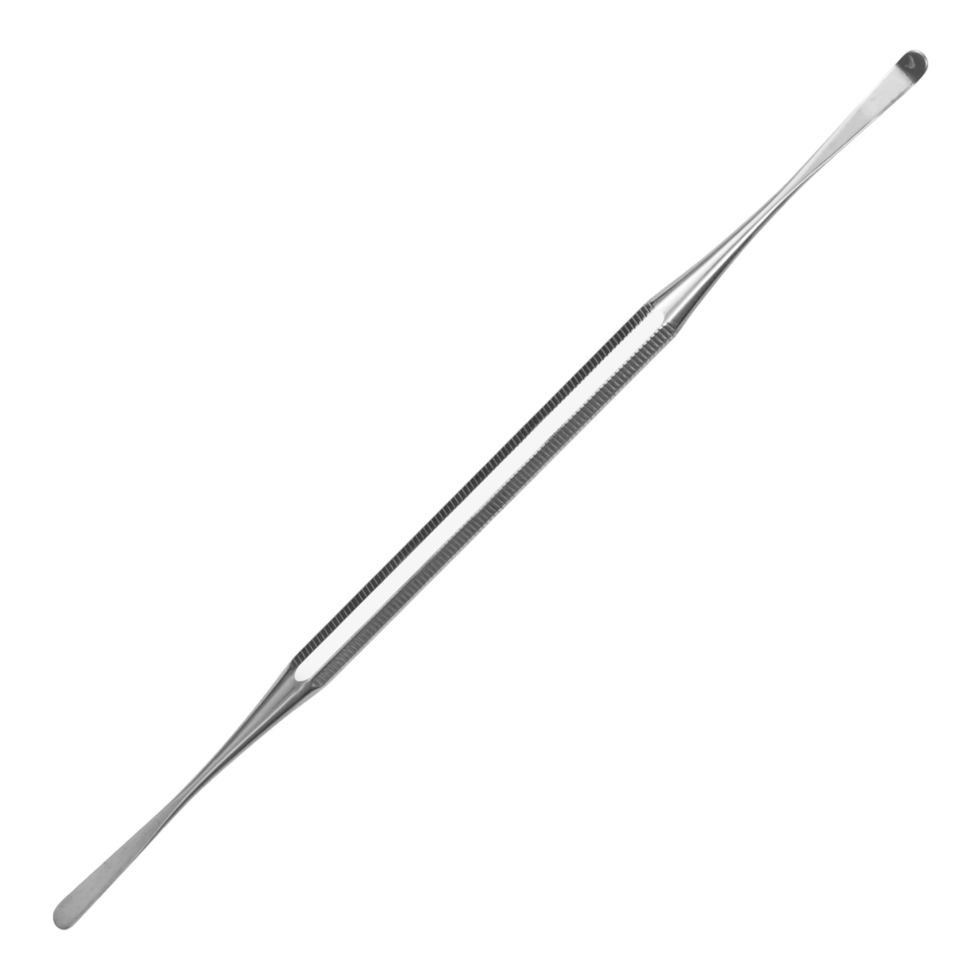 Curette professionnelle à double pointe en acier inoxydable