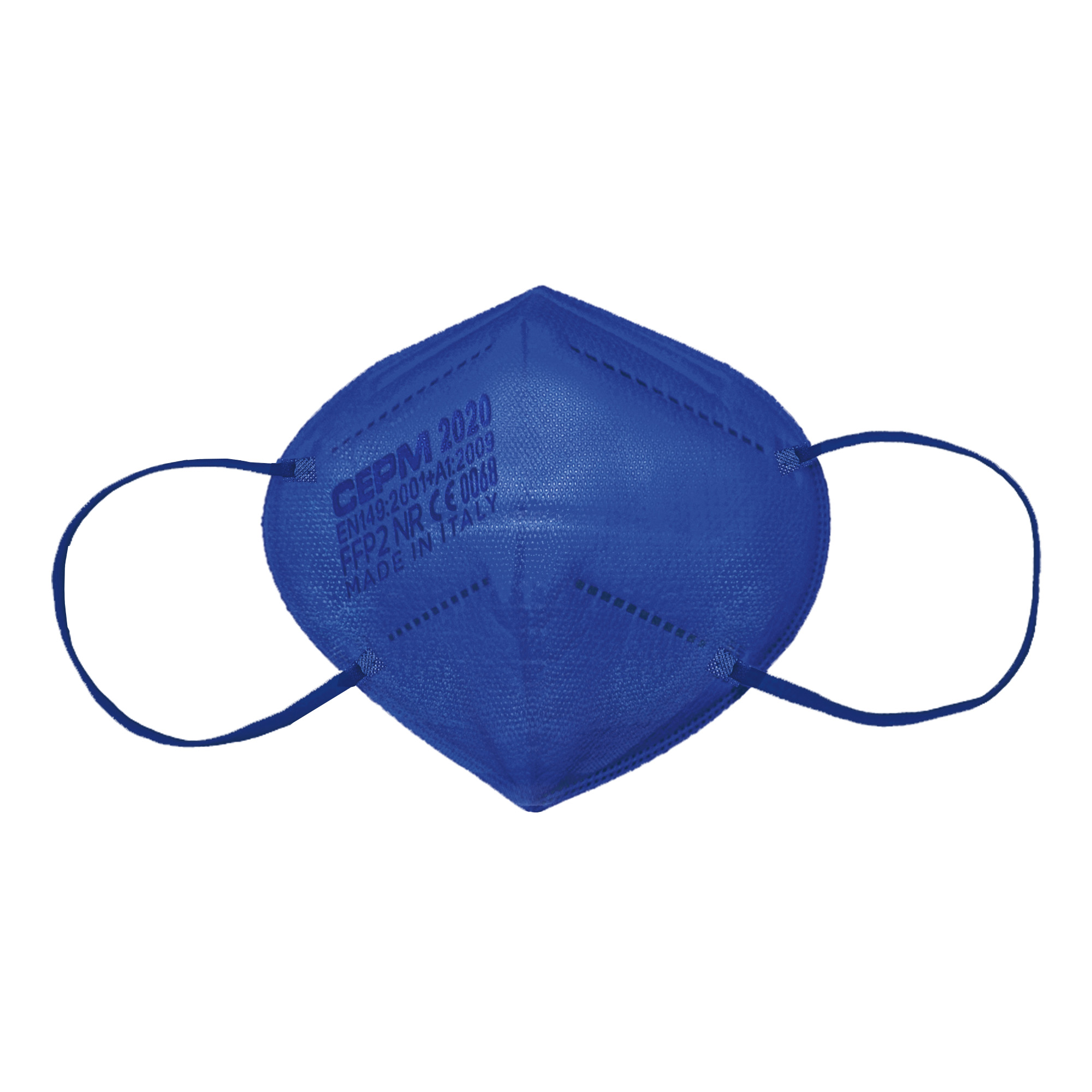 Masque filtrant jetable à 5 couches FFP2 Bleu 20 pcs