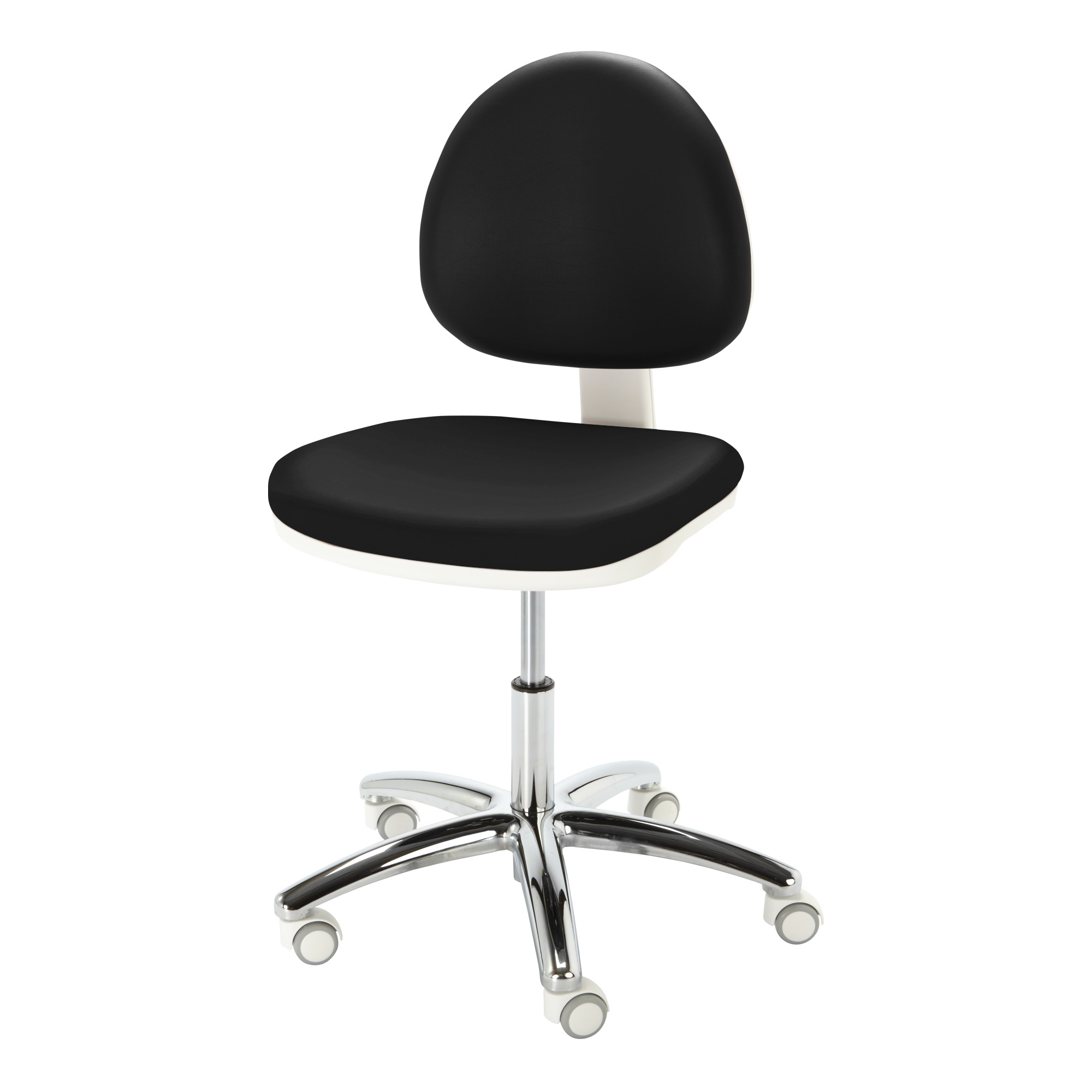 Silla con ruedas Cosmos color negro