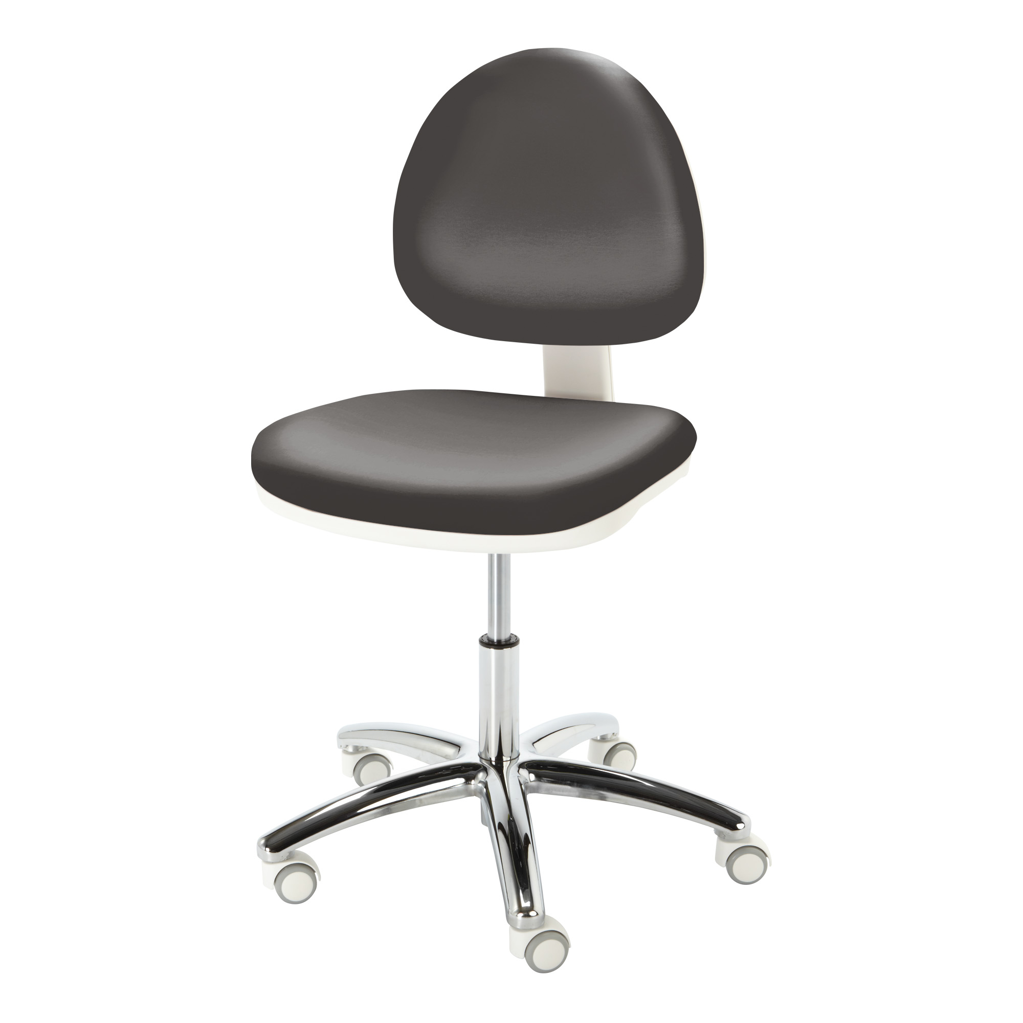 Silla con ruedas Cosmos color antracita