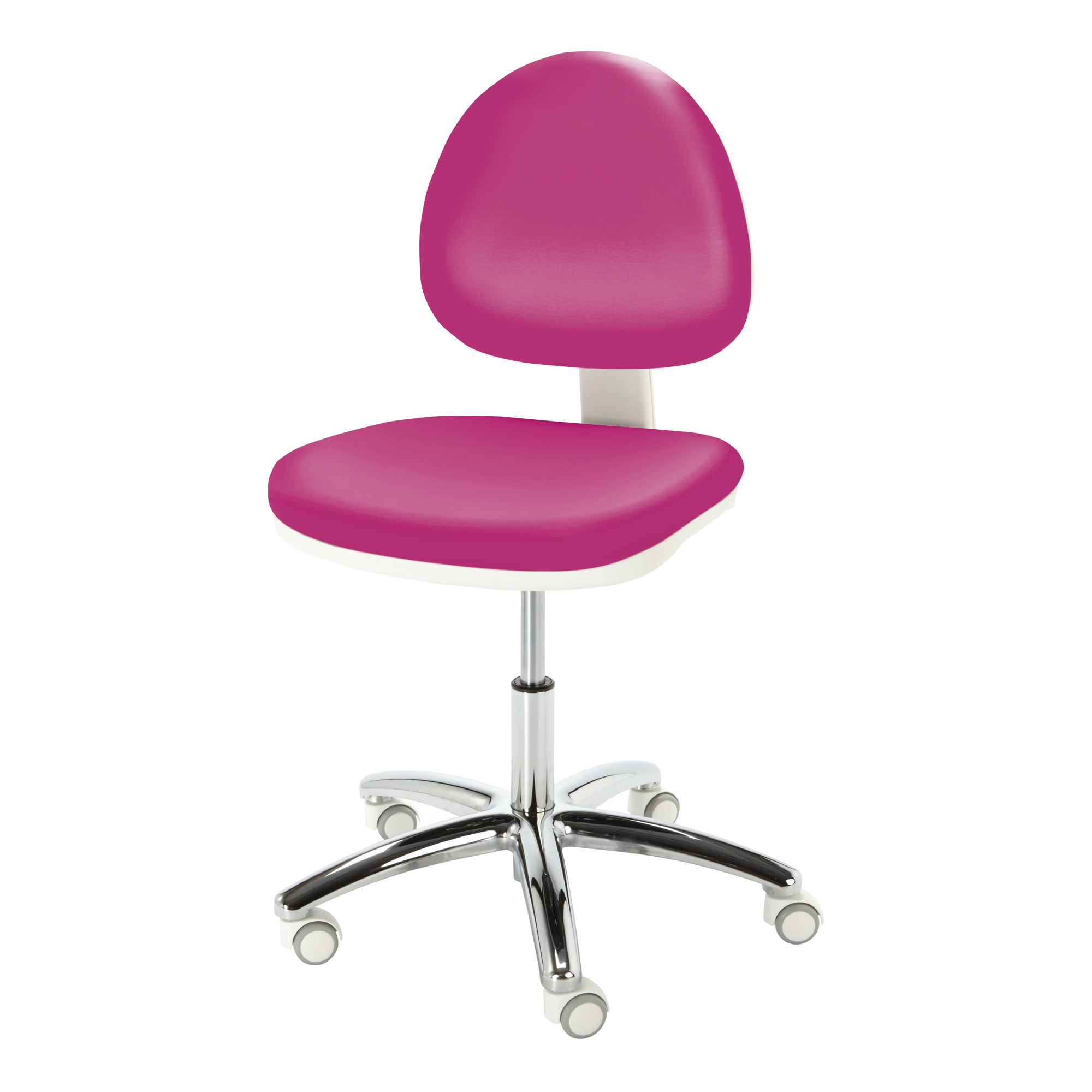 Silla con ruedas Cosmos color ciclamino