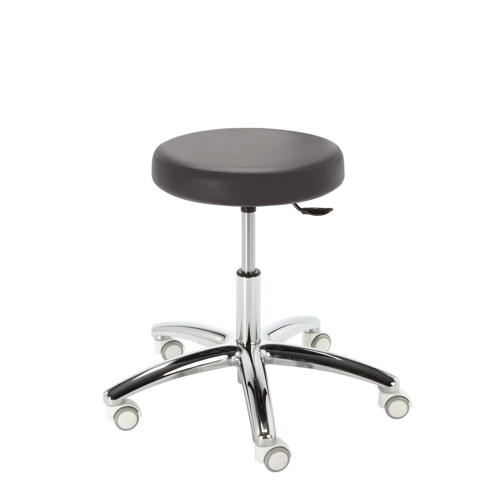 Hocker mit Rollen Monza T Farbe Anthrazit