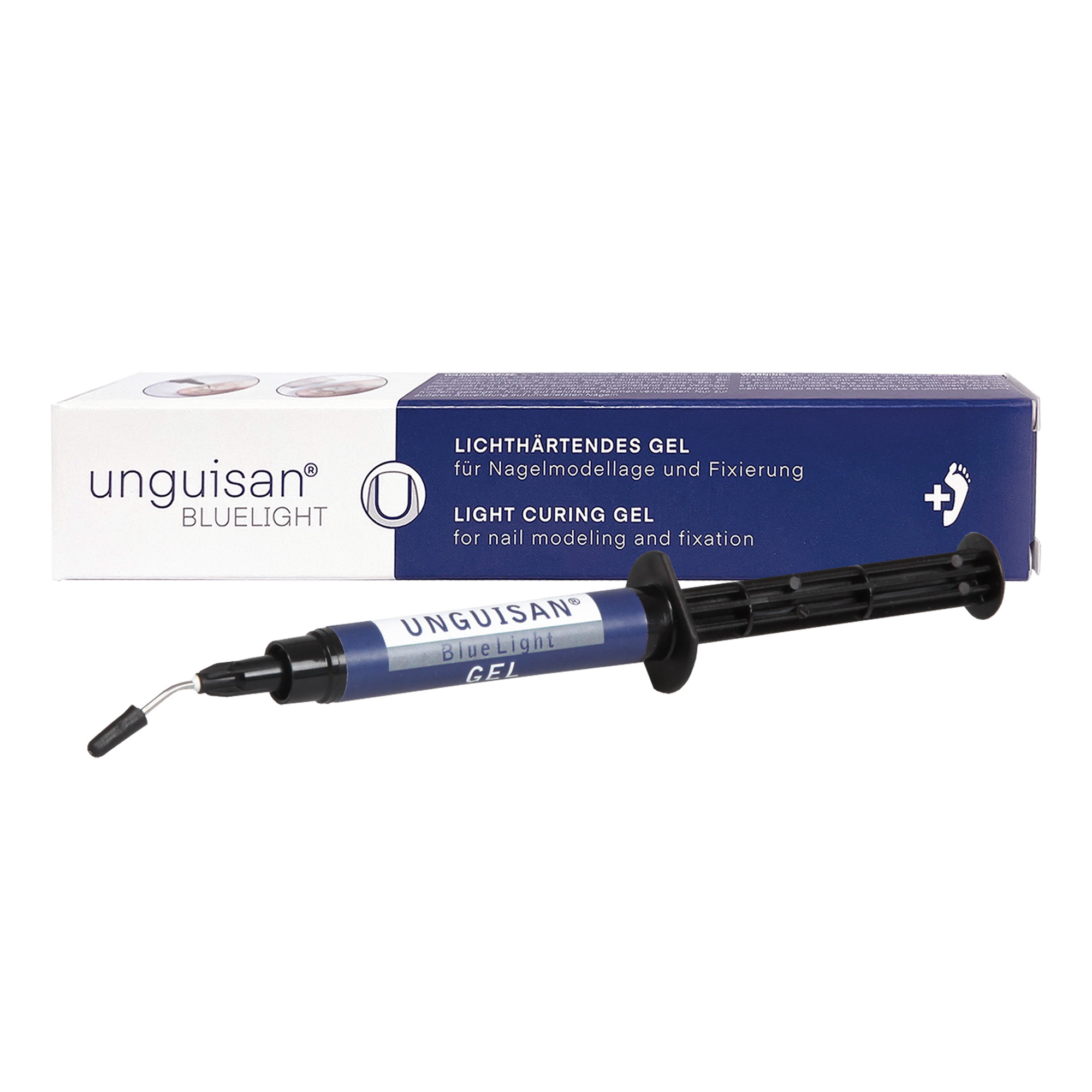 One-step light-curing UV gel in syringe applicator 3 ml 1 pc