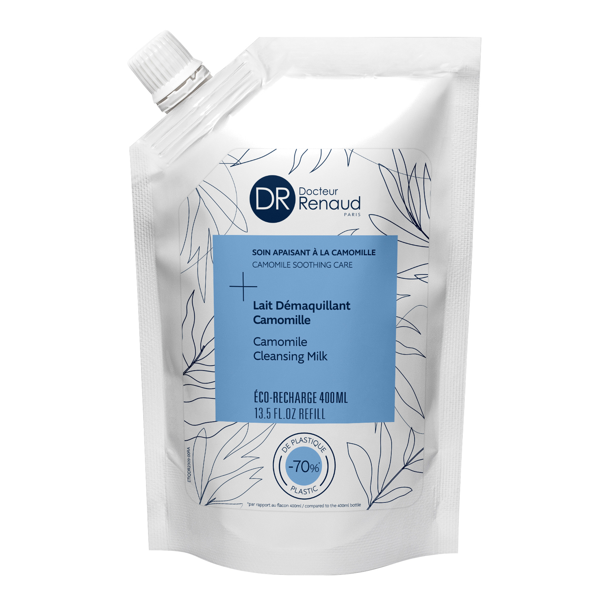 Latte Detergente alla Camomilla formato ricarica eco-friendly da 400 ml