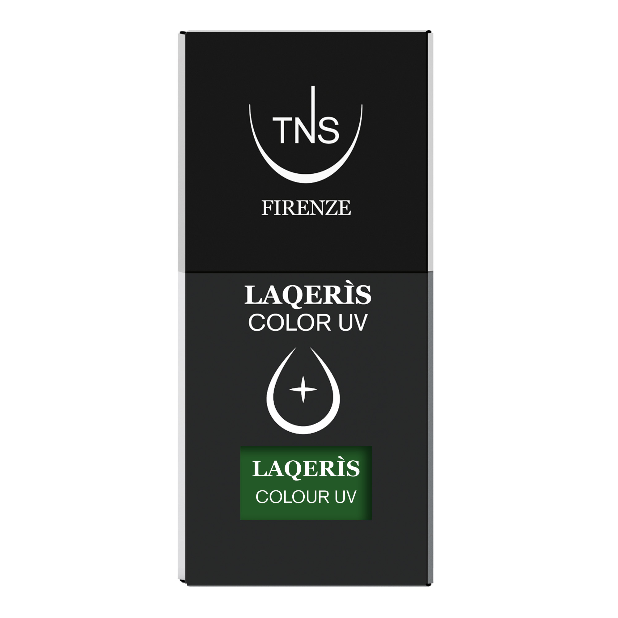 Vernis à ongles semi-permanent Evergreen 10 ml vert Laqerìs TNS