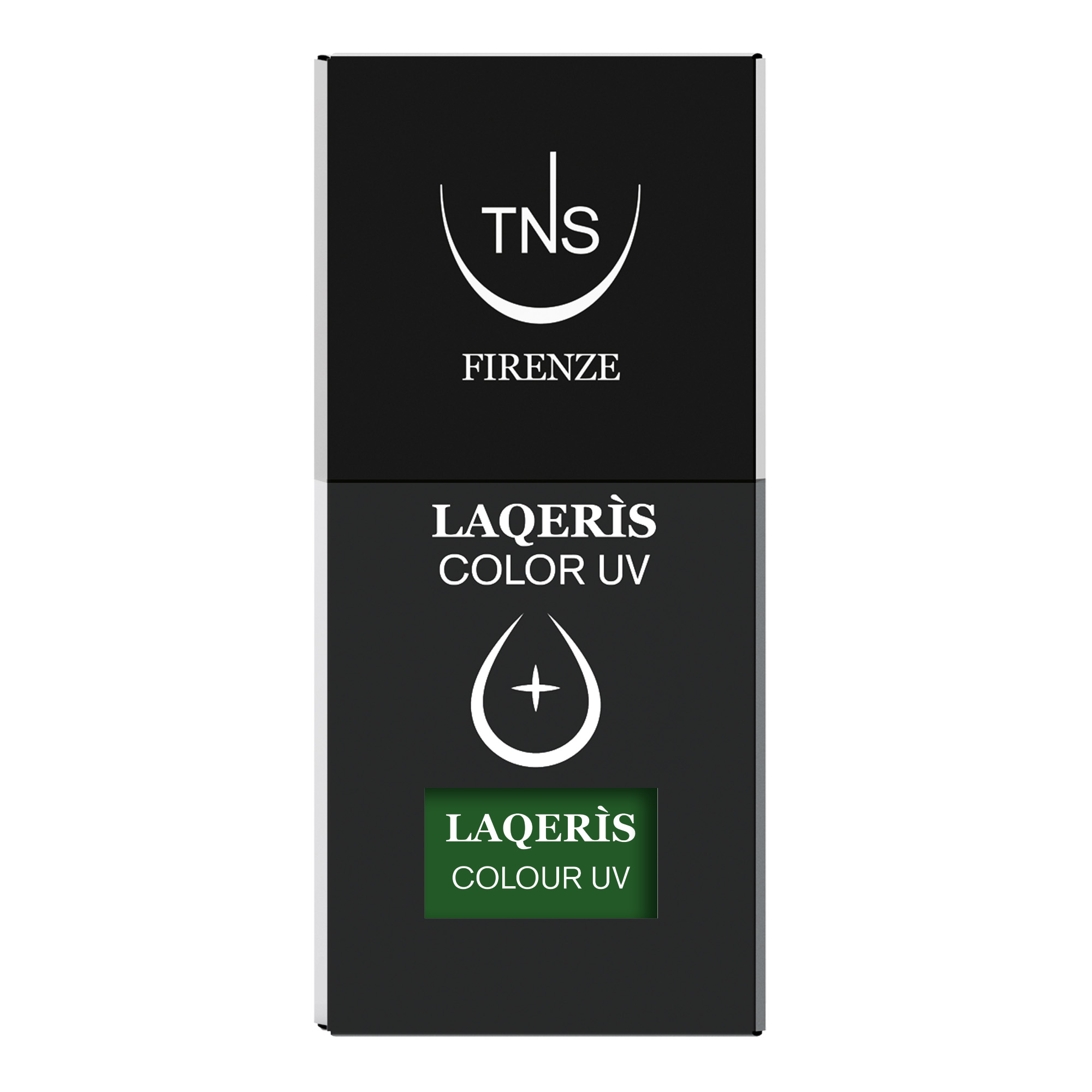 Smalto semipermanente verde Evergreen 10 ml Laqerìs TNS