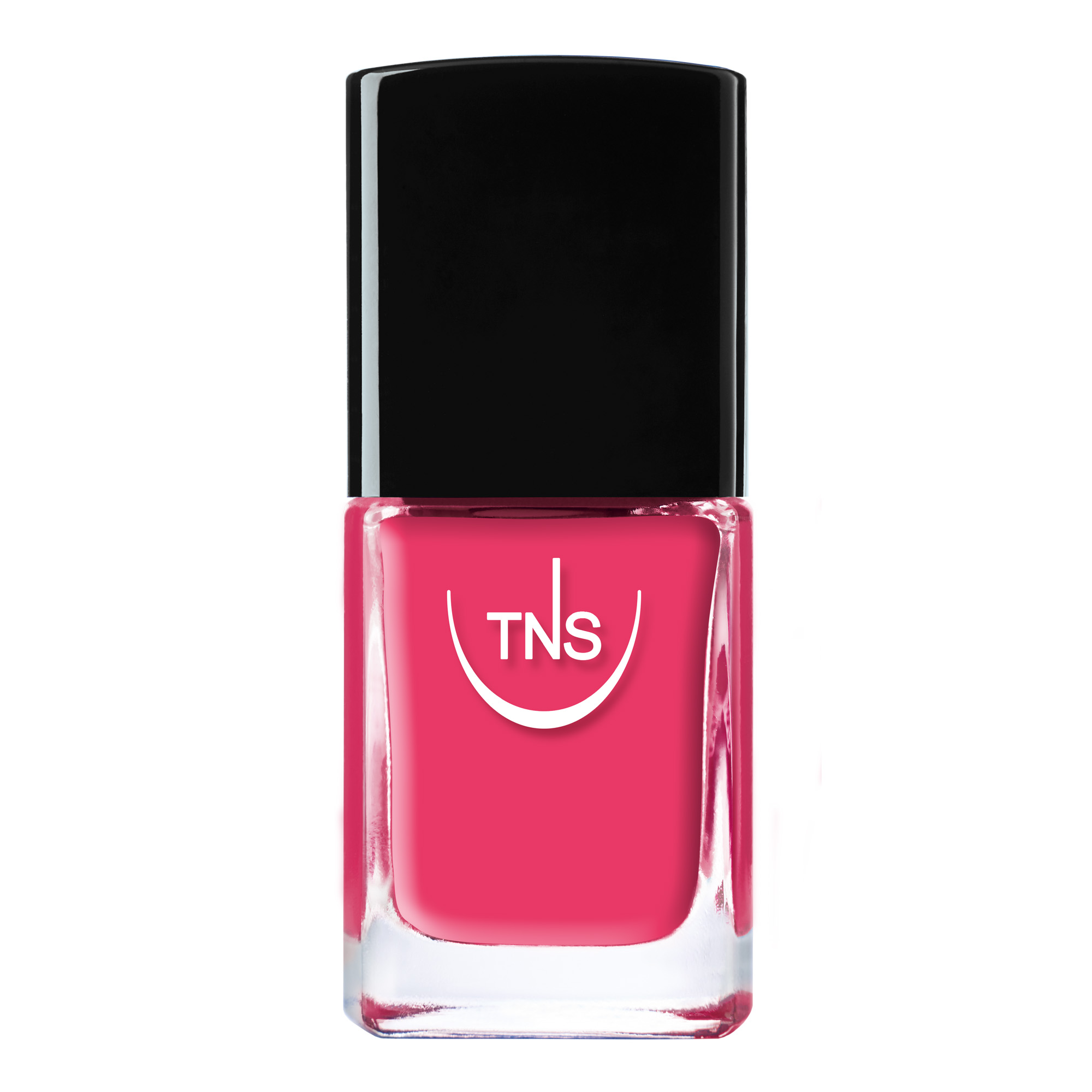 Nail polish Blushed Cheeks black cherry pink 10 ml TNS