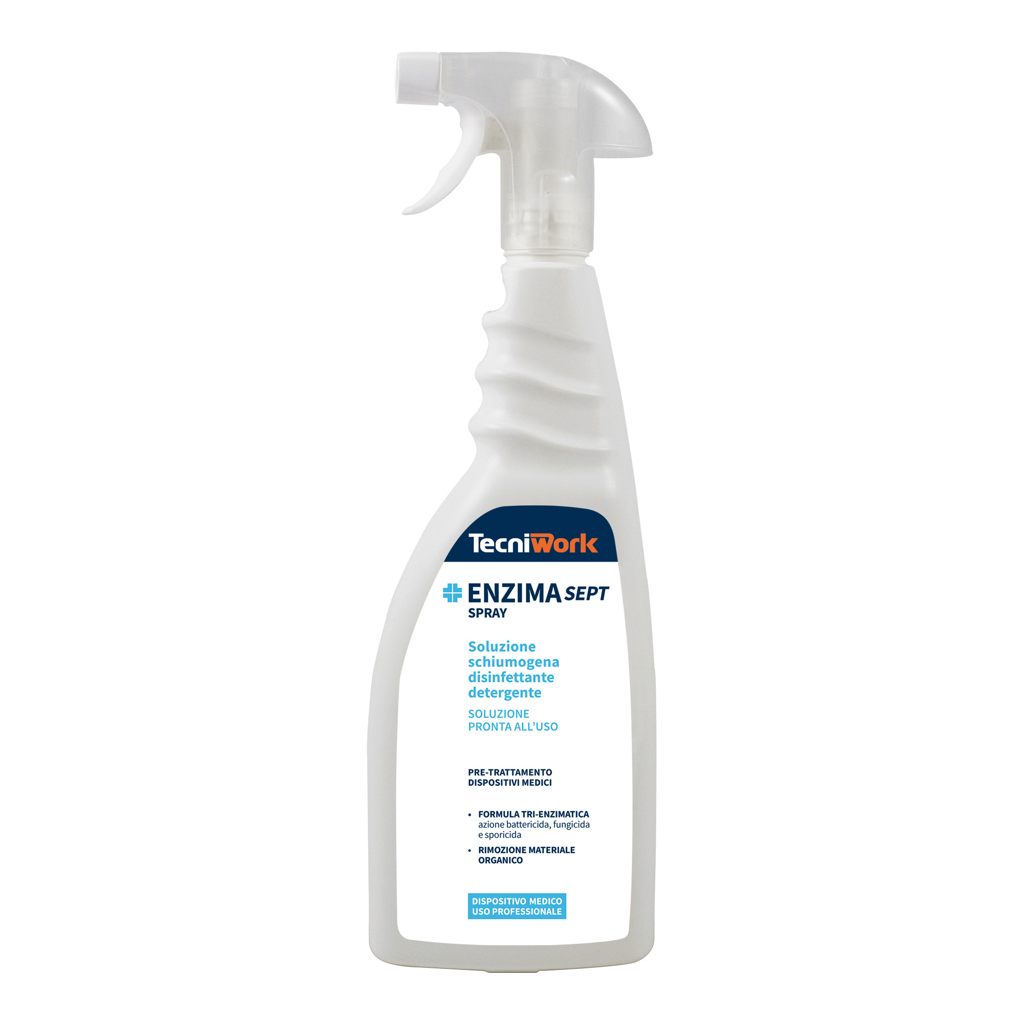 Détergent enzymatique désinfectant pour le prétraitement des instruments Enzimasept Spray 750 ml