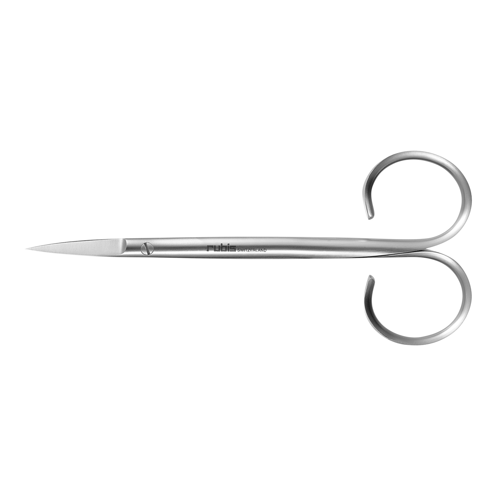 Rubis professional pointed nail scissors