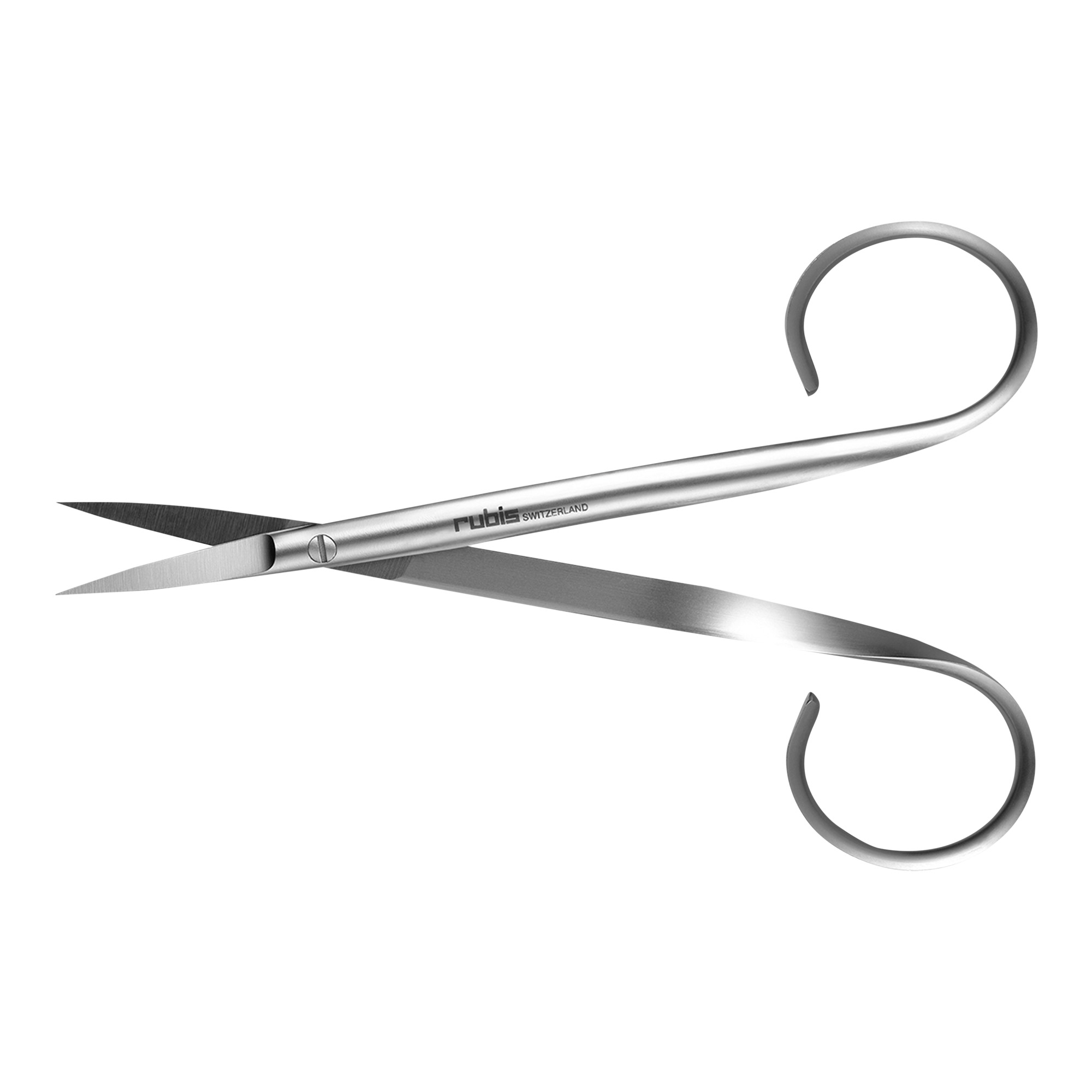 Rubis professional pointed nail scissors