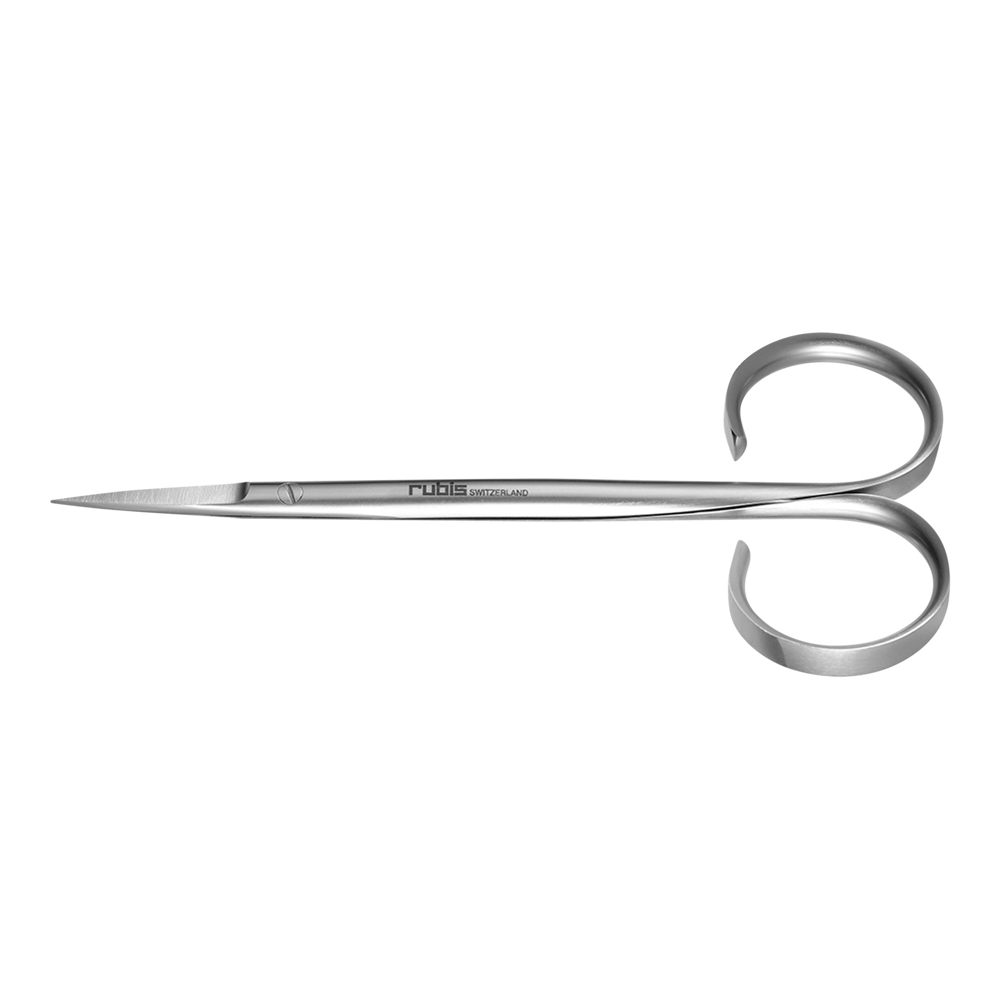 Rubis professional pointed nail scissors