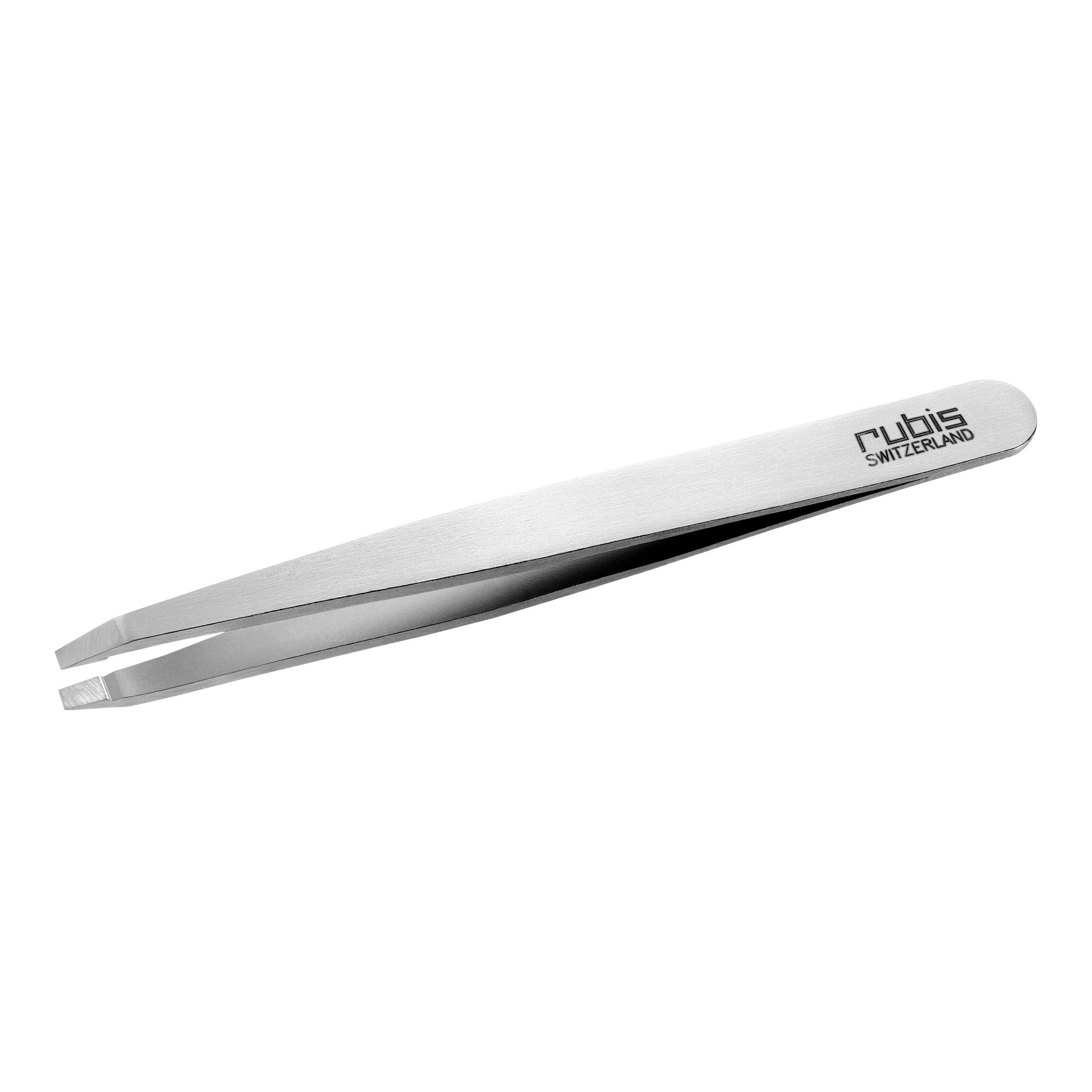 Rubis Straight-Tip Stainless Steel Tweezers